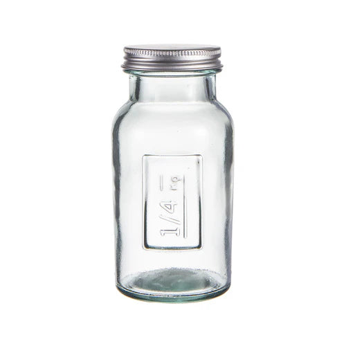 Eco-Friendly Recycled Rustico Glass Food Storage Containers - Sustainable Kitchen Organization for Meal Prep, Leftovers & Pantry Storage