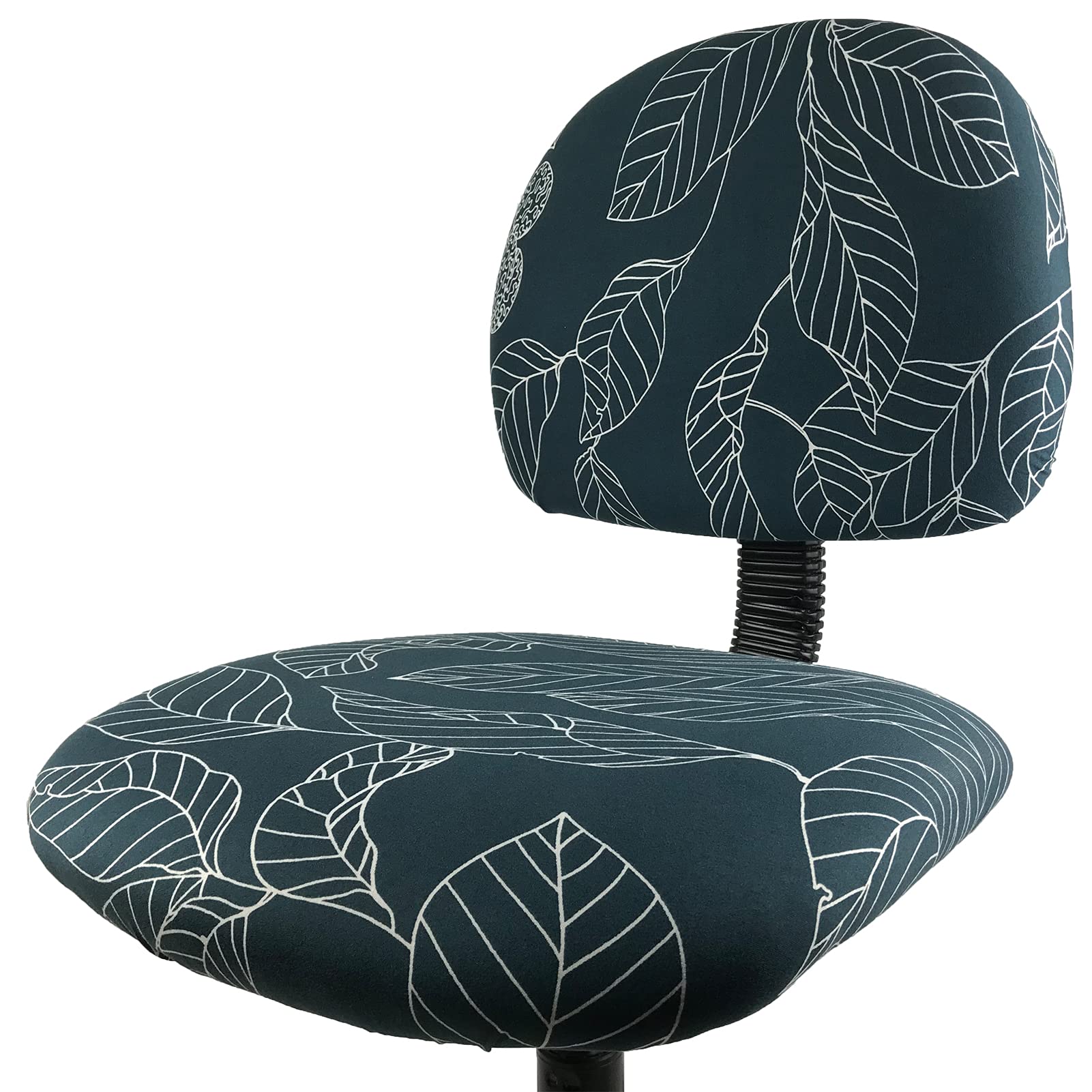 mmcrz Office Computer Chair Covers - Split Stretchable Seat Cover, Removable & Washable Rotating Chair Protective Slipcover - Perfect for Home Office, Gaming, and Conference Room Chairs