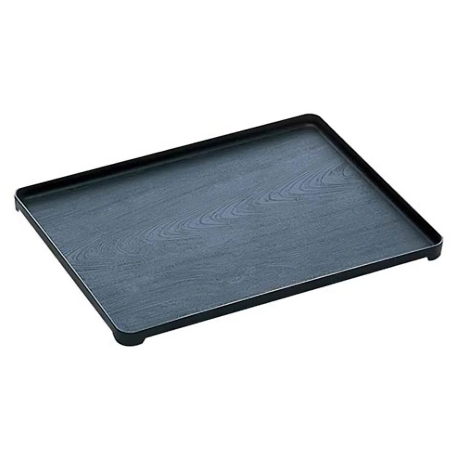 Non-Slip Black Polypropylene Serving Tray - Lightweight & Durable for Dining, Kitchen, and Party Use - Perfect for Food Service, Entertaining, and Home Decor