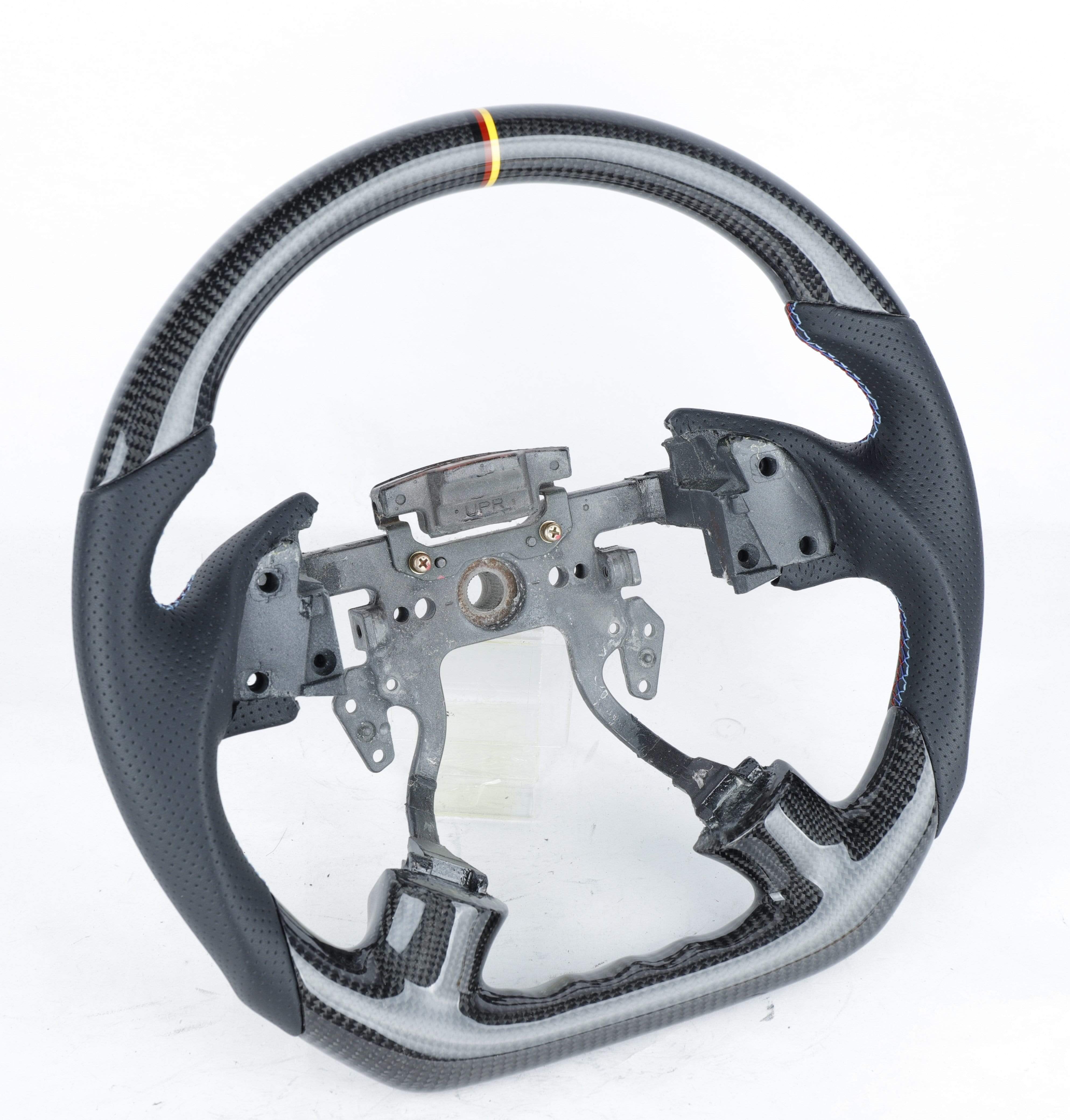 HONDA 7th Gen Carbon Fiber Steering Wheel - Custom Performance Upgrade for Civic, Accord, CR-V - Perfect for Racing & Street Driving