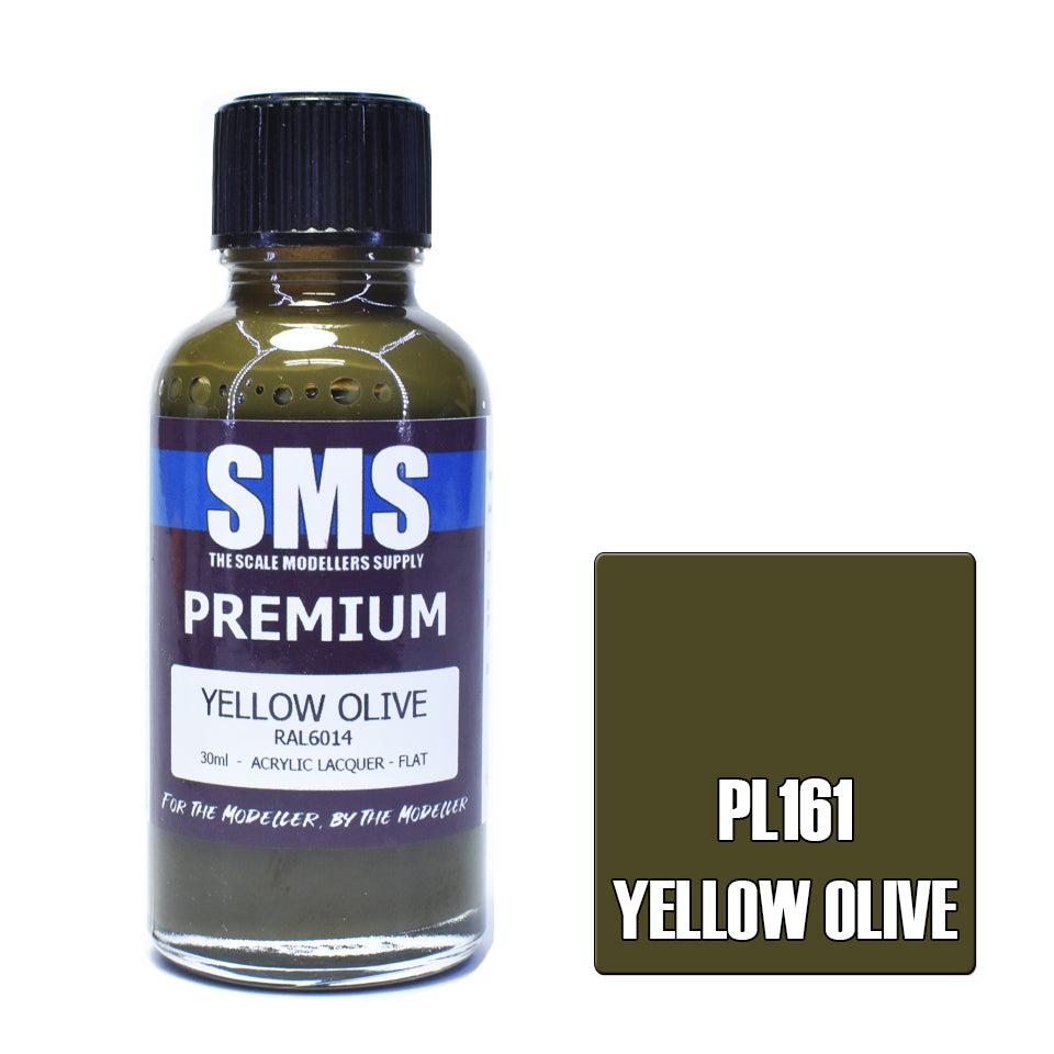 Premium 30ML Airbrush Paint - Acrylic Lacquer in Yellow Olive | Ideal for Model Kits, DIY Crafts & Automotive Art Projects