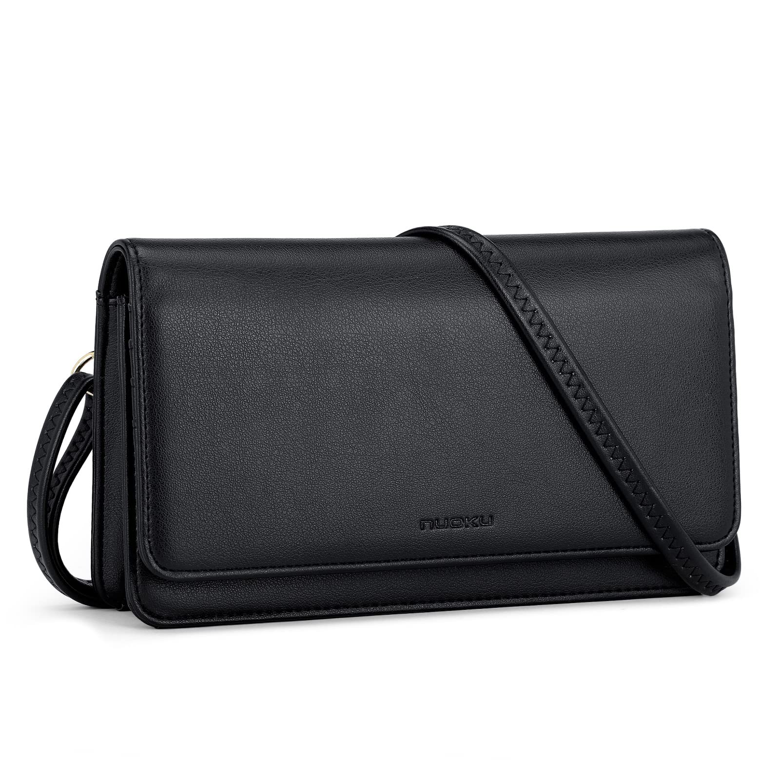 Nuoku Women's Crossbody Bag - PU Leather Phone Wallet Purse & Small Shoulder Satchel | Perfect for Travel, Shopping & Everyday Use