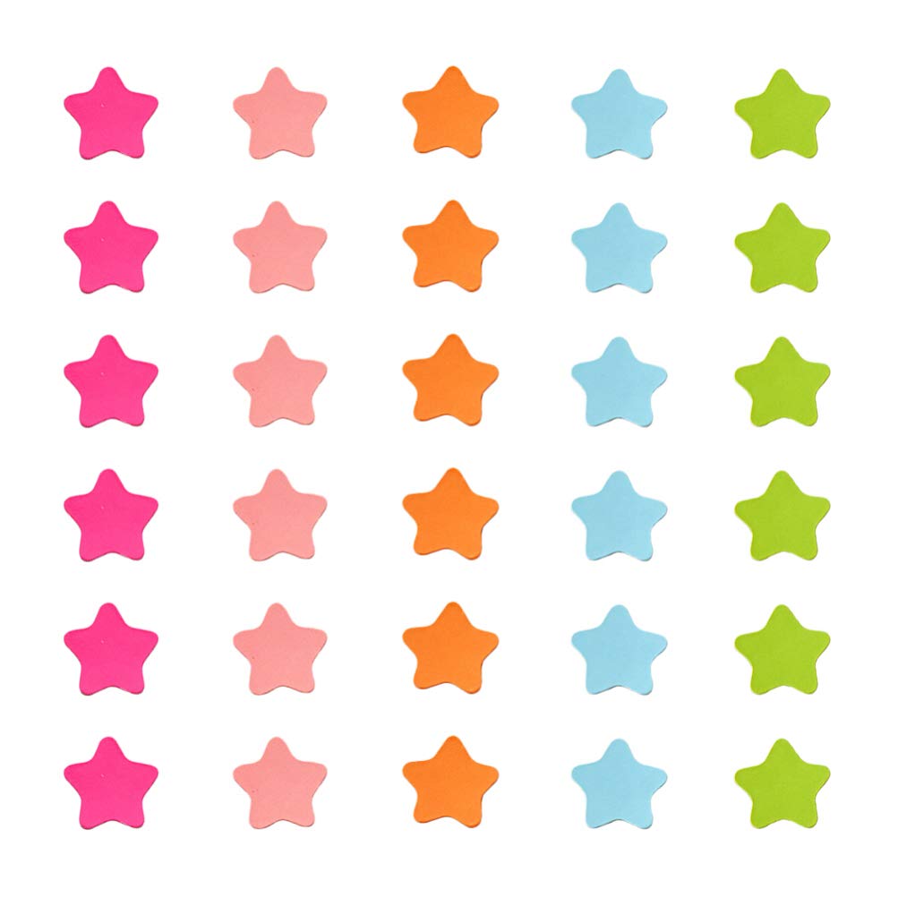 120pcs 4cm Star Refrigerator Magnets - Colorful Magnetic Stickers for Fridge, Whiteboard & Classroom Decor - Fun Educational Toys for Kids - Perfect for Home, School & Office Organization (Random Colors)