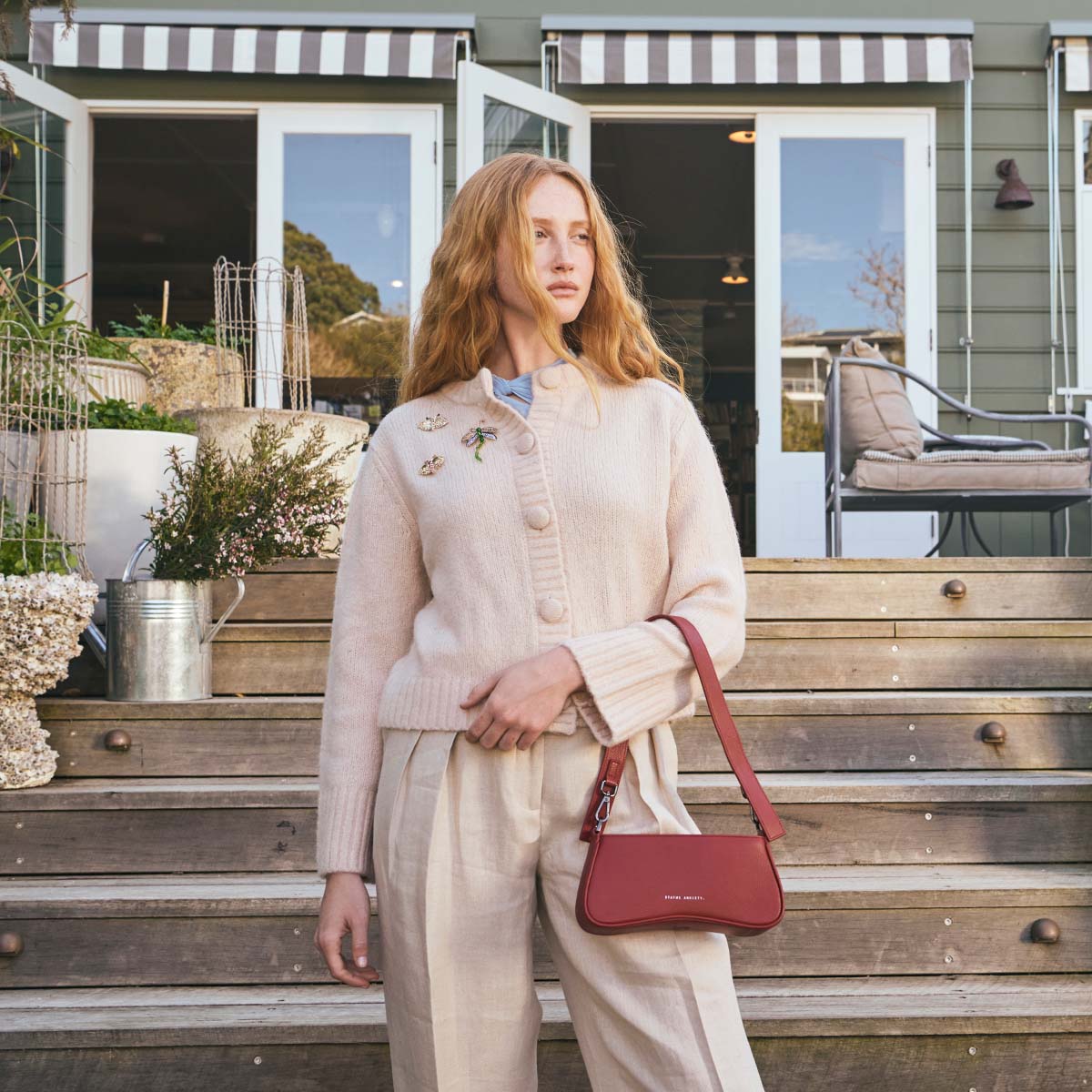 Polaris Bag Rouge - Stylish & Durable Crossbody Bag for Women | Perfect for Travel, Work & Everyday Use