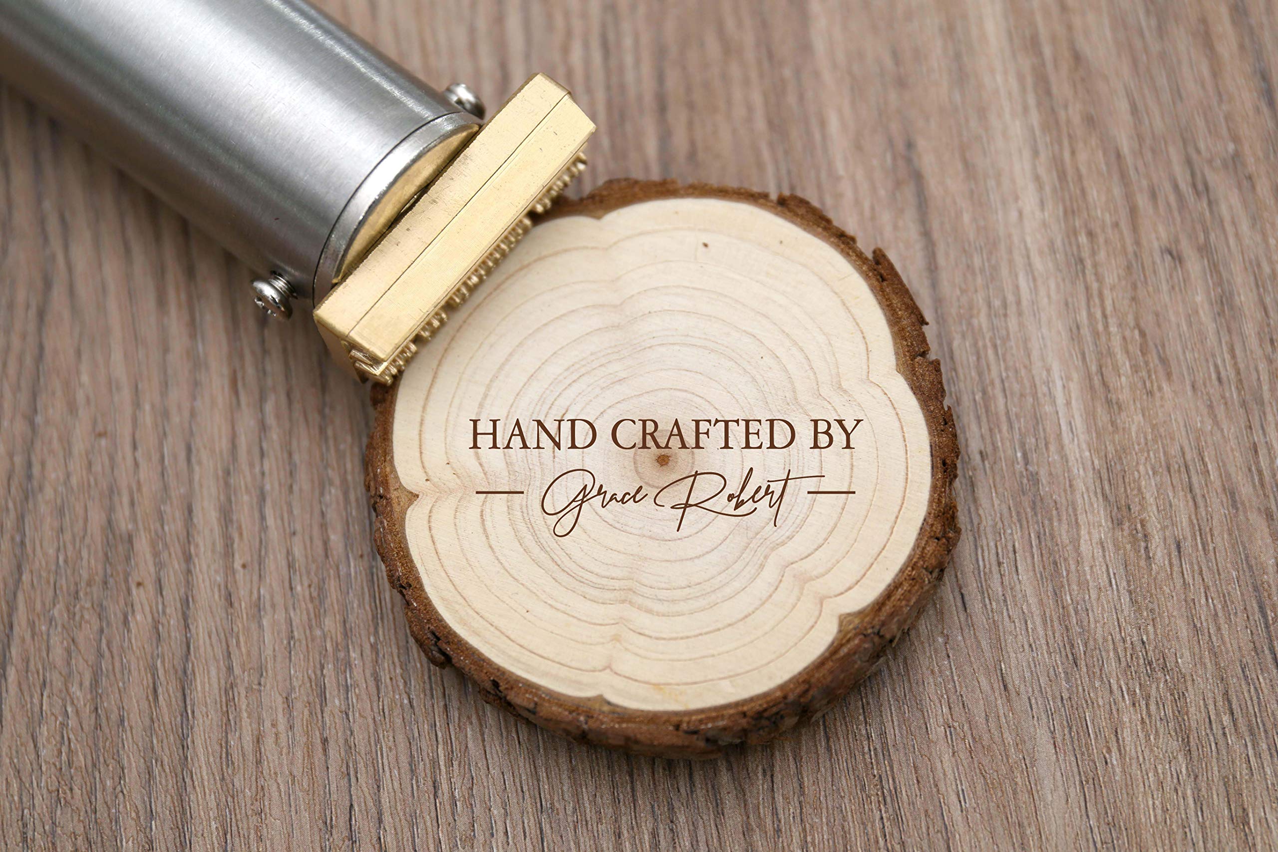 Custom Electric Wood Branding Iron 200W 110V - Personalized Logo Stamp (1