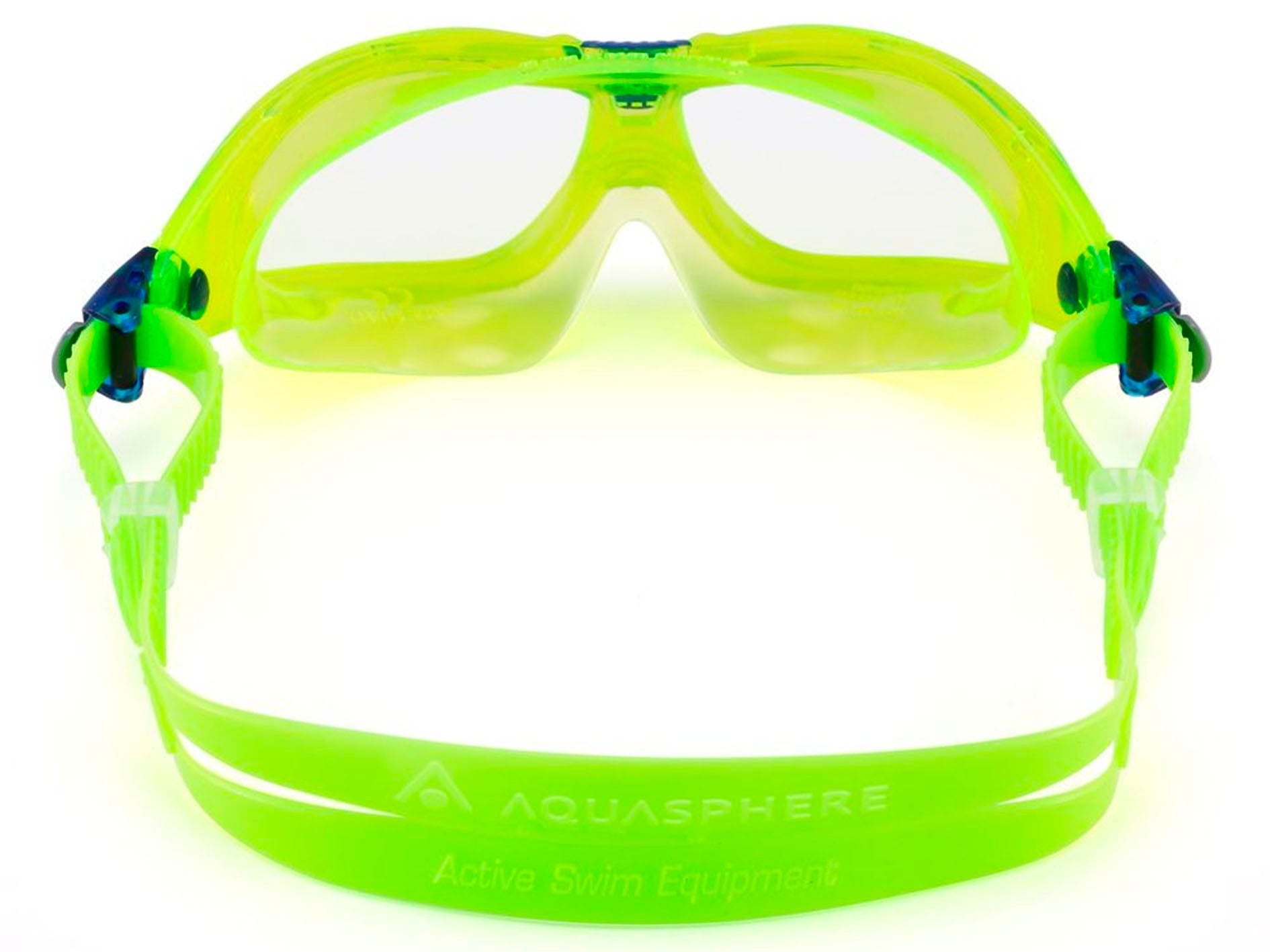 Aqua Sphere Junior Seal Kid 2 Bright Green Swimming Goggles for Kids - Comfortable & Anti-Fog Swim Gear for Pool, Beach & Water Sports