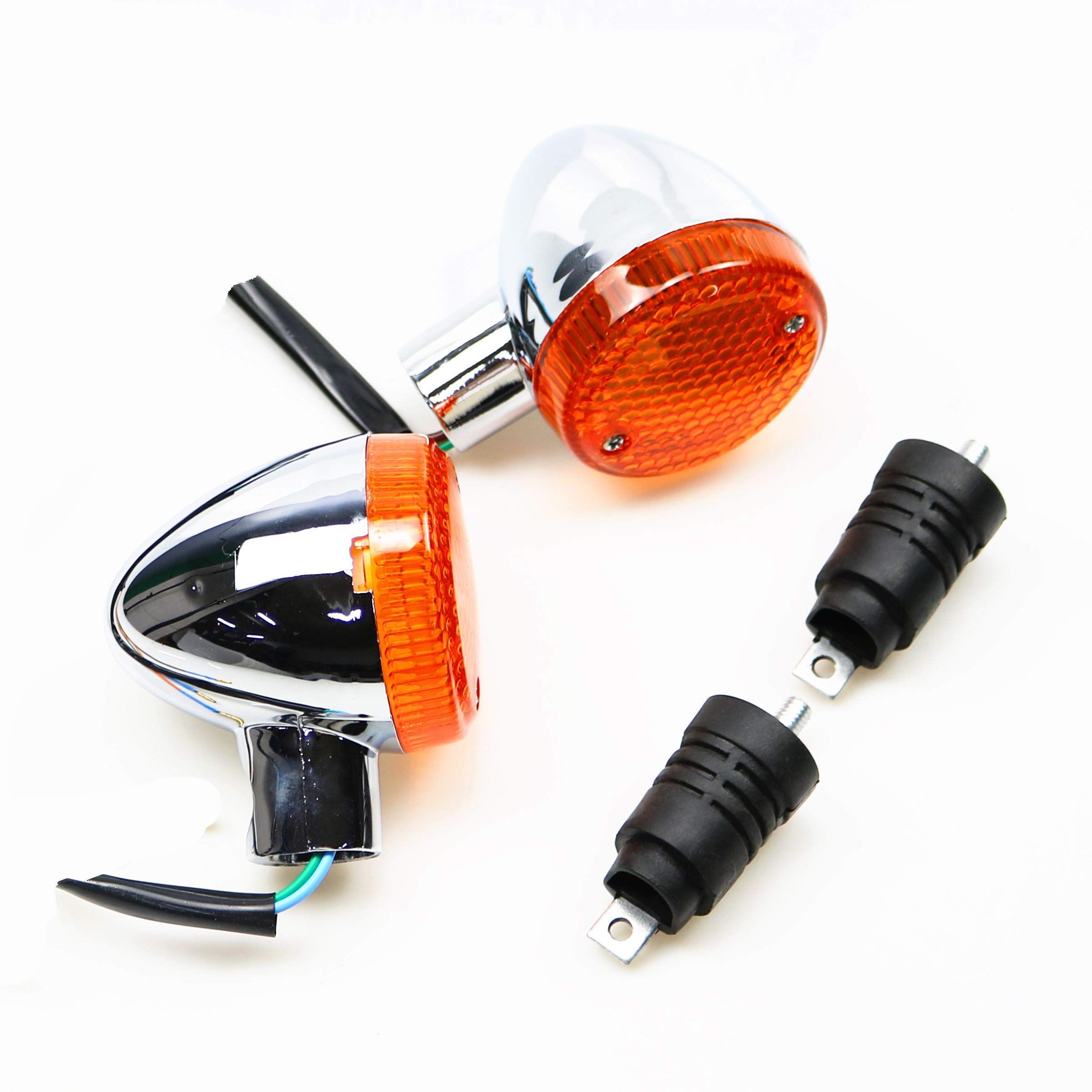 Honda STEED VLX 400 600 Shadow 400 750 VTX Rear Turn Signal Indicator Light - Replacement Motorcycle Blinker for Improved Safety & Visibility (Ideal for Night Riding & Urban Commuting)