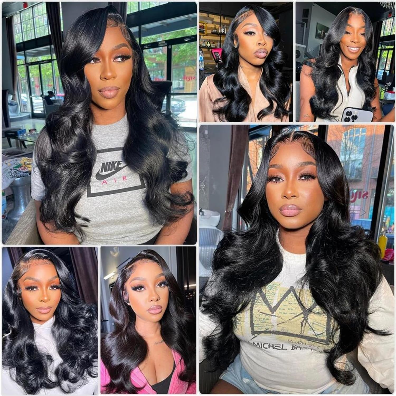 100% Unprocessed Brazilian Human Hair Bundles - Body Wave 24/26 Inch 4-Pack - Natural Black Hair Extensions for Women | Perfect for Styling, Volume Boosting & Everyday Wear