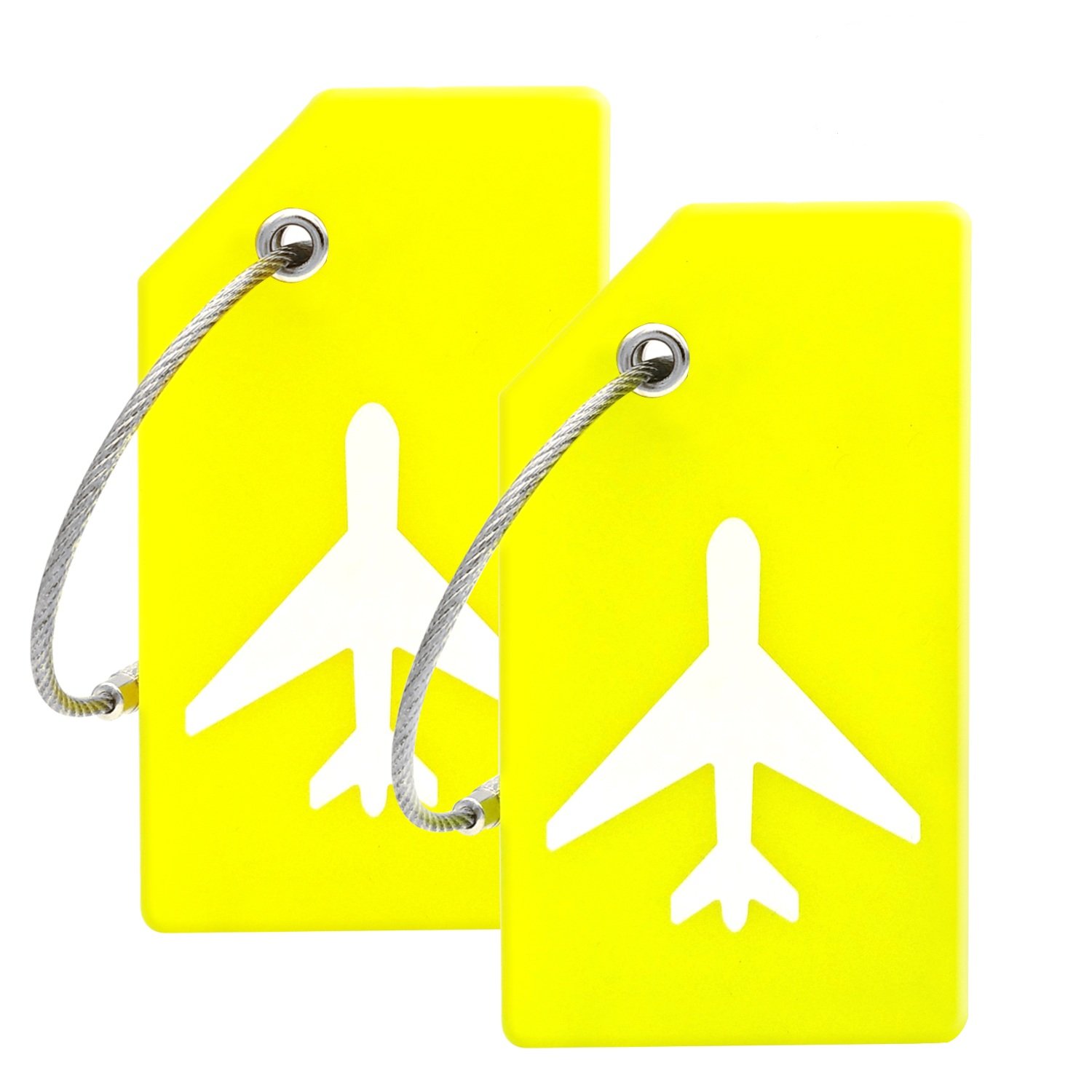 Durable Silicone Luggage Tag with Clear ID Card Holder - Waterproof Travel Accessory for Suitcases, Backpacks & Carry-Ons | Perfect for Airports, Cruises & Business Trips