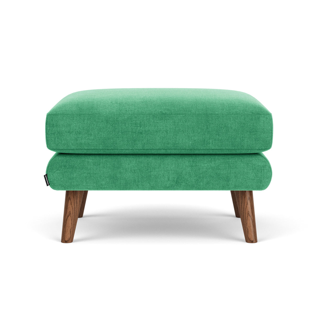 George Fabric Ottoman - Stylish and Comfortable Footrest, Storage Bench for Living Room, Bedroom, or Office - Perfect for Relaxing, Extra Seating & Home Organization