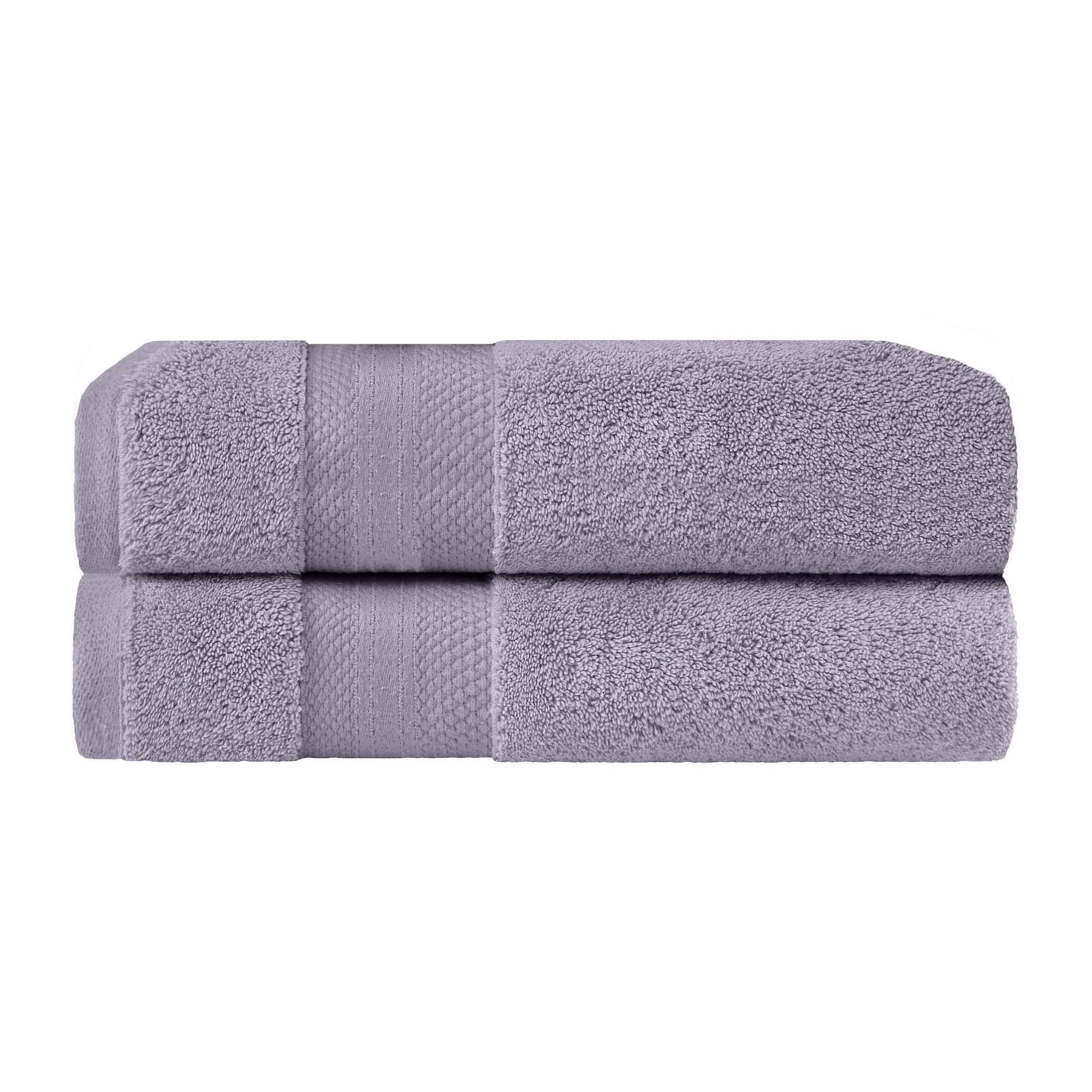 Premium 2-Piece Turkish Cotton Bath Towel Set - Ultra Soft, Highly Absorbent & Quick-Drying - Perfect for Spa, Bathroom & Luxury Home Use