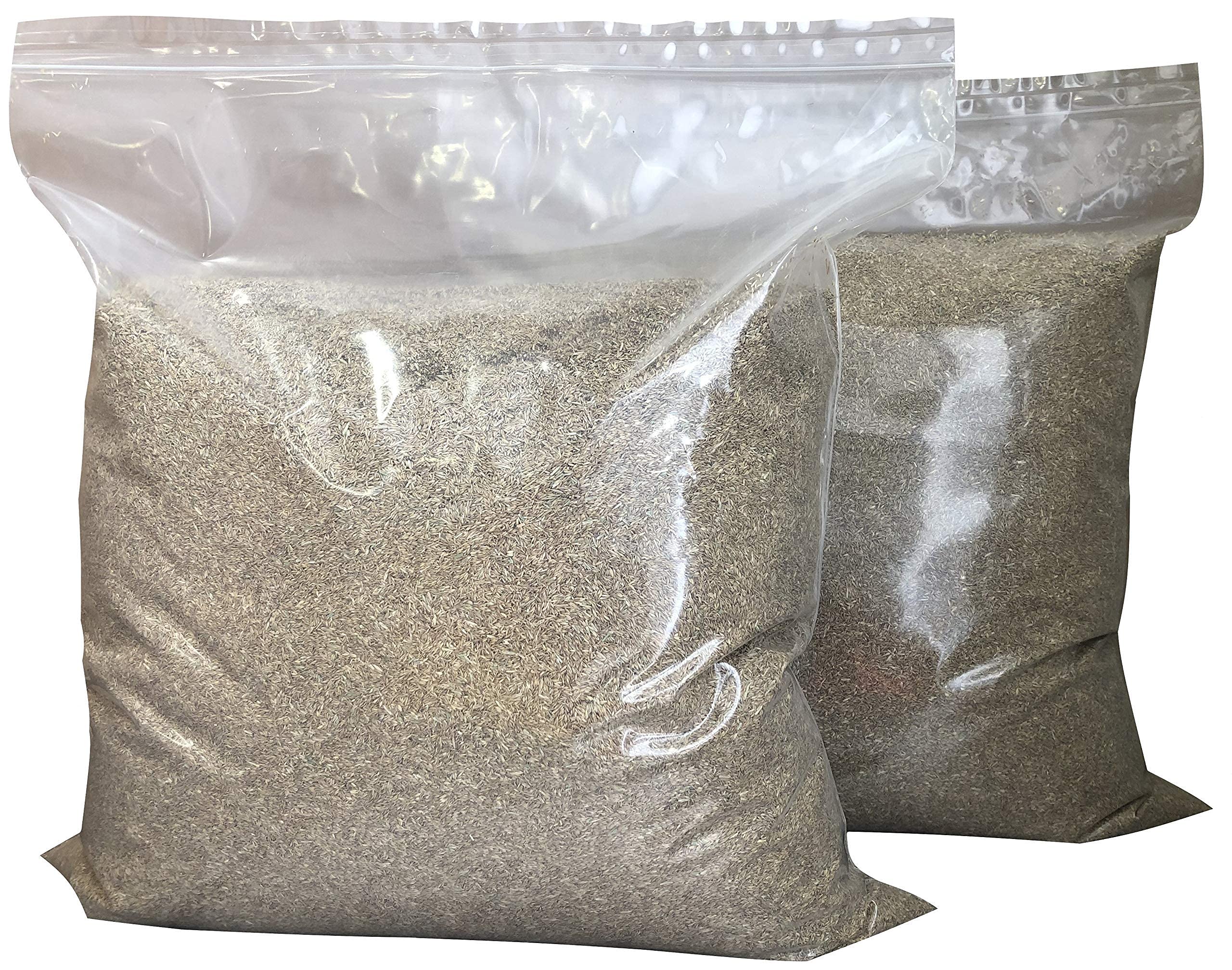 Burlingham Seeds Blue Magic Athletic Mix - 50% Kentucky Bluegrass & 50% Perennial Ryegrass | Certified Blue TAG Grass Seed (30 lbs Covers 6,000 sq ft) - Perfect for Sports Fields, Golf Courses & High-Traffic Lawns