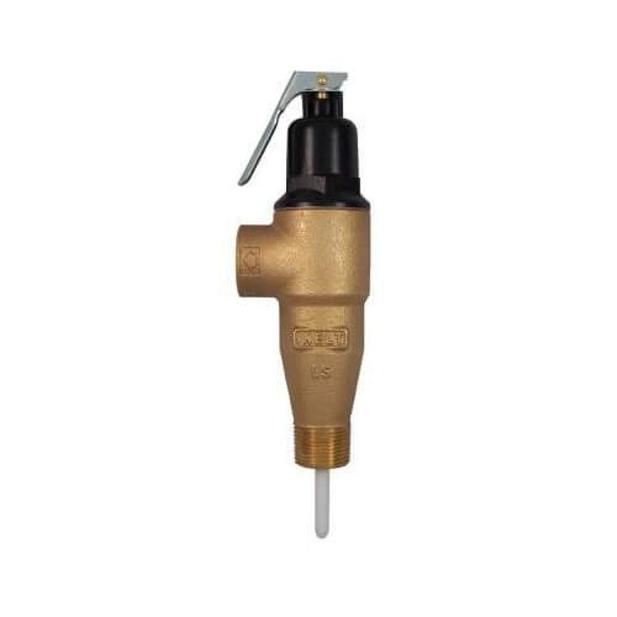 Cash Acme 1 Inch FVMX-4LS Male Inlet Bronze Relief Valve - High Pressure Plumbing Fitting 22894-0150 for Water Systems, HVAC & Industrial Applications