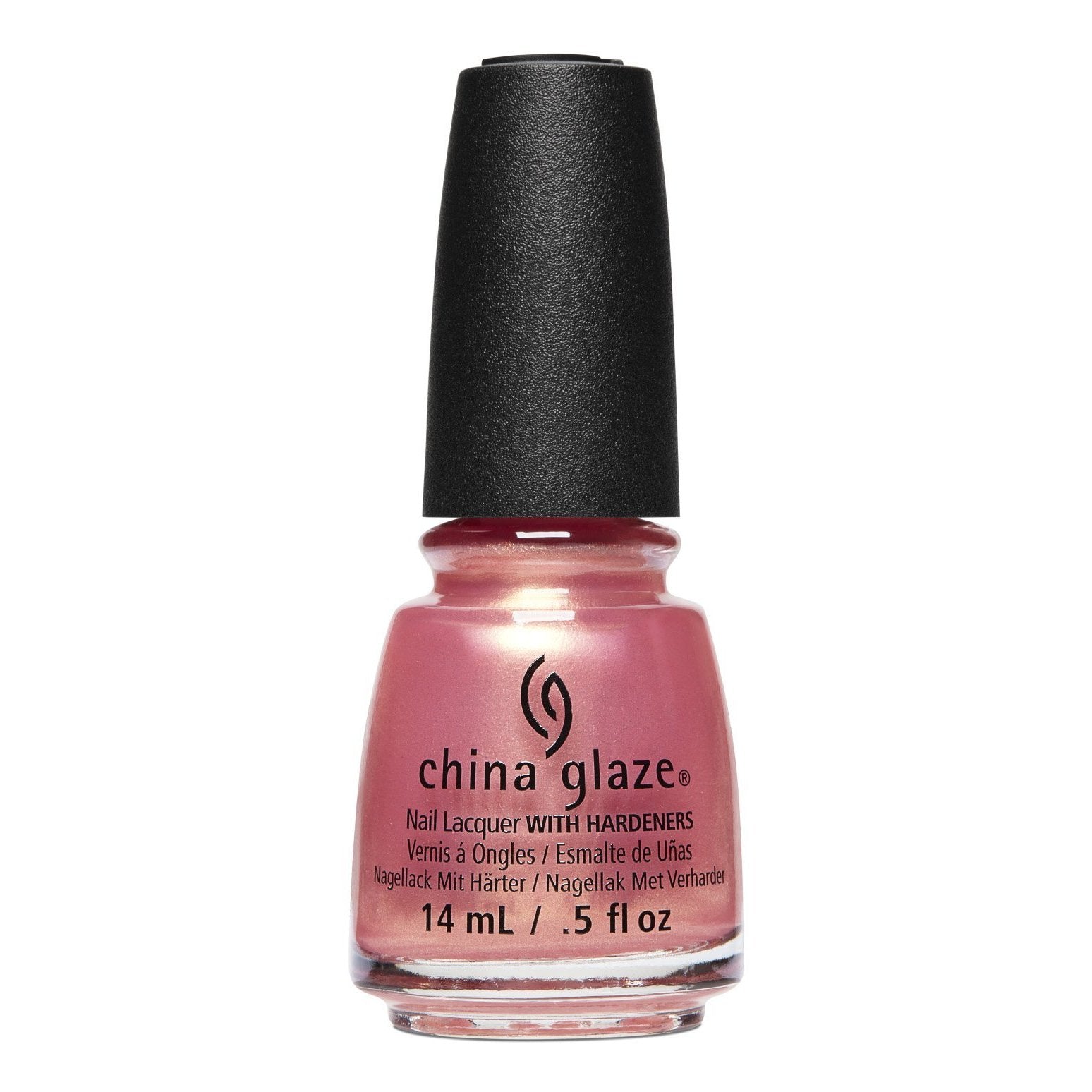 China Glaze Nail Polish - Moment In The Sunset #66221 (0.5 oz) - Long Lasting Sunset Orange Nail Lacquer for Manicures & Pedicures - Perfect for Summer Nails, Beach Vacations & Tropical Getaways