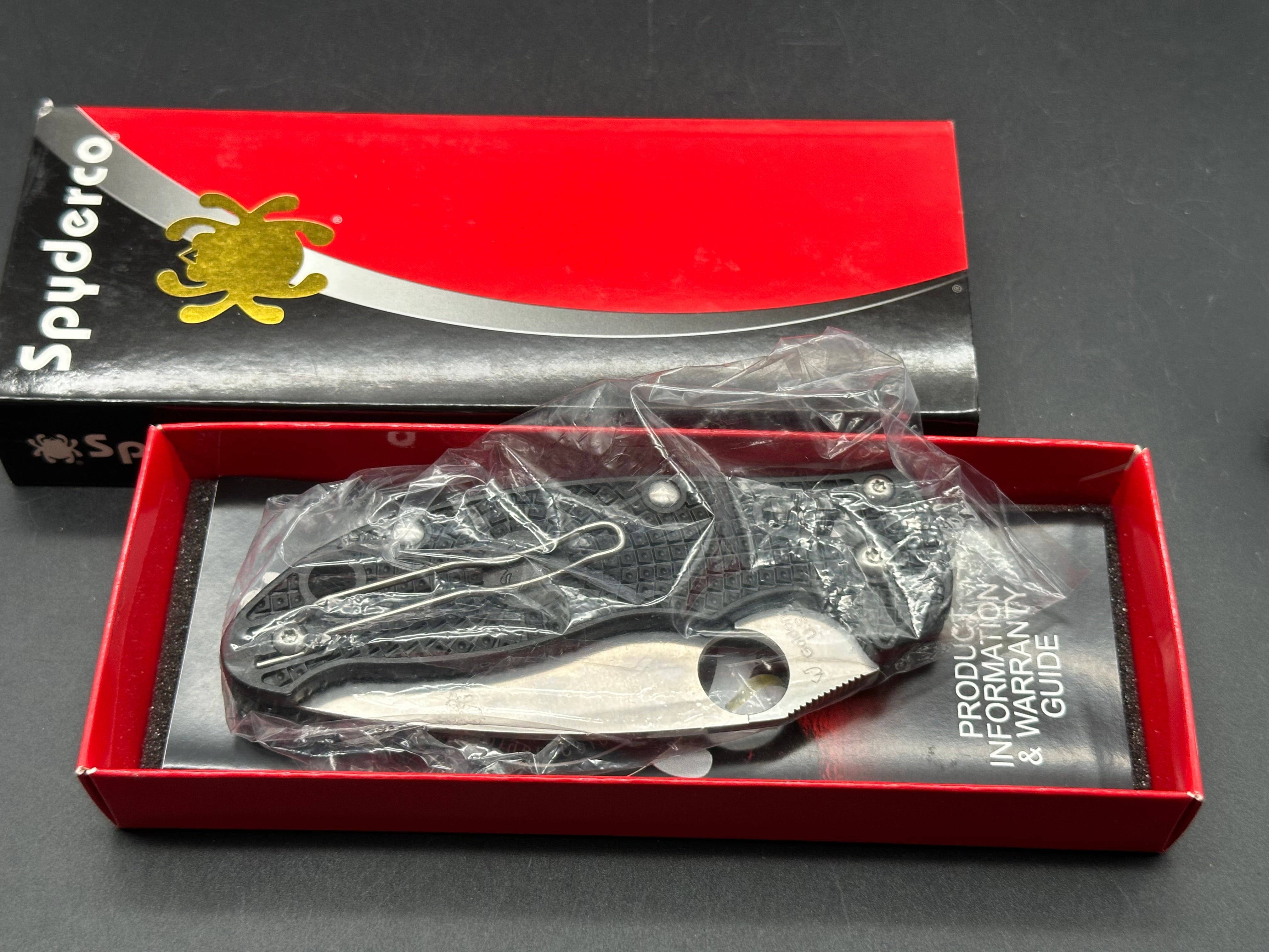 Spyderco Manix 2 Lightweight Folding Knife - 3.37