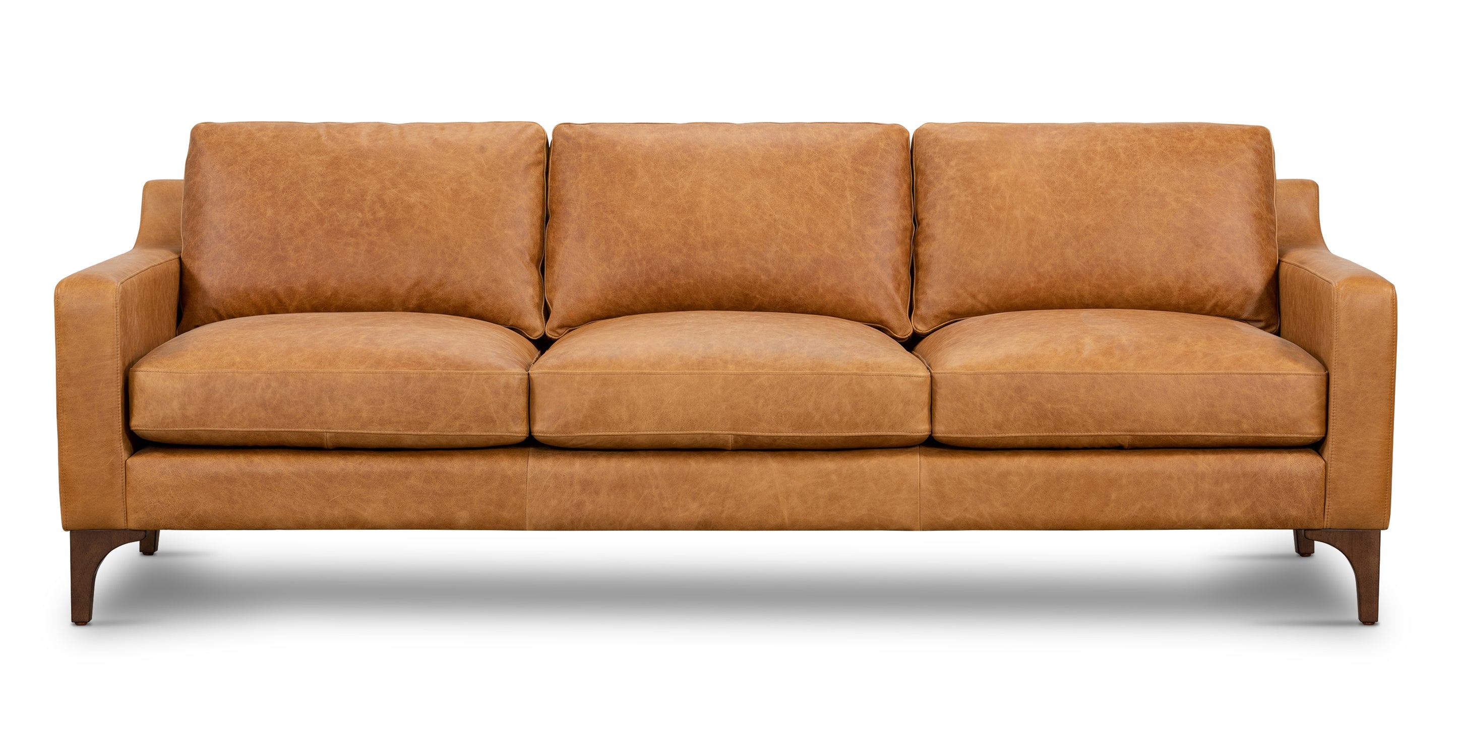 Luxury Sorrento Genuine Leather Sofa - Modern Comfort for Living Room, Office & Lounge - Perfect for Home Decor & Relaxation