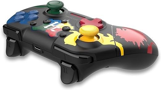 Harry Potter Wireless Controller - Freaks and Geeks Edition with 4 Hogwarts House Designs | Perfect for Gaming, Collecting, and Harry Potter Fan Gifts