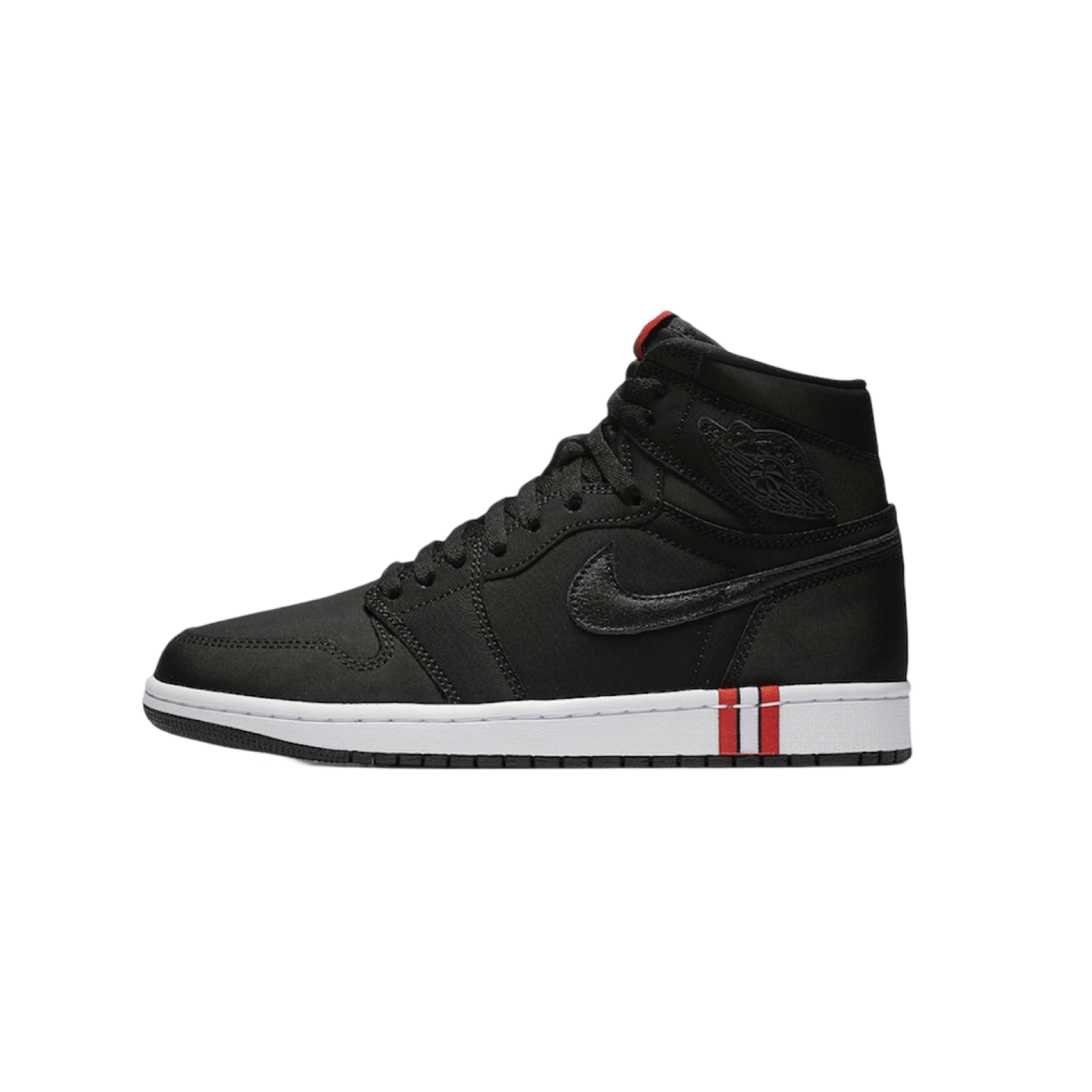 Air Jordan 1 Retro High OG PSG Black White Red Basketball Shoes - Men's Sneakers for Streetwear & Sports Fashion
