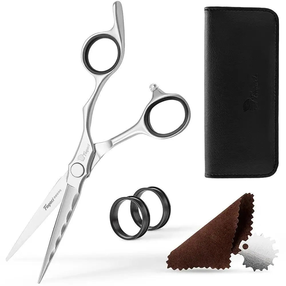 Professional VG10 Hair Cutting Scissors - Ultra Sharp Japanese Stainless Steel Shears for Salon & Home Hair Styling