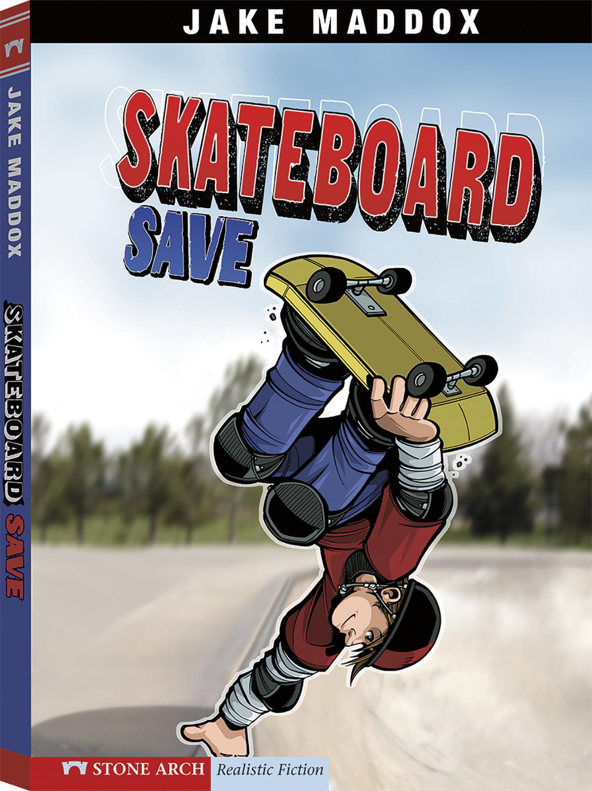 Skateboard Save (Impact Books: Jake Maddox Sports Stories) - Exciting Sports Adventure Novel for Kids & Teens - Perfect for Young Readers, Skateboarding Enthusiasts & School Libraries