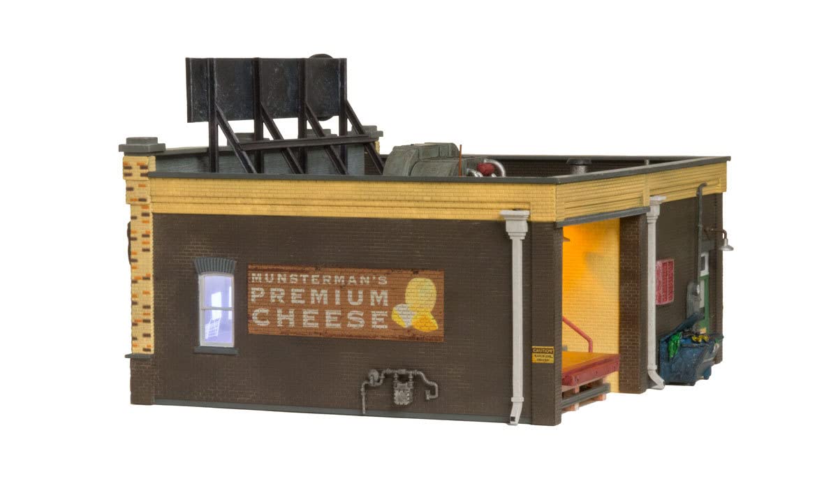 Woodland Scenics WOOBR5851 O Scale Built-Up J. Frank's Grocery - Perfect for Model Train Layouts & Diorama Displays