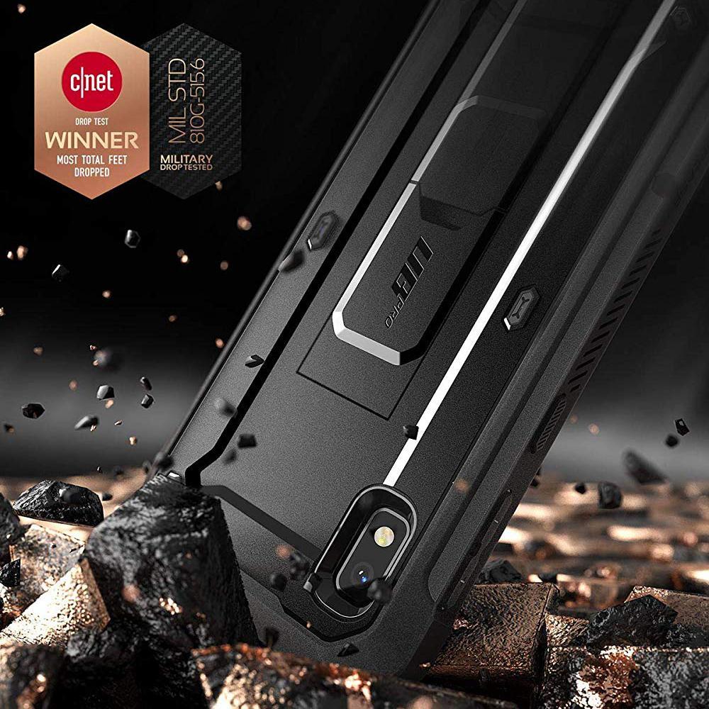 Samsung Galaxy A10e Unicorn Beetle Pro Rugged Holster Case - Heavy Duty Protection with Kickstand | Shockproof, Drop Proof Phone Cover for Work, Outdoor & Daily Use