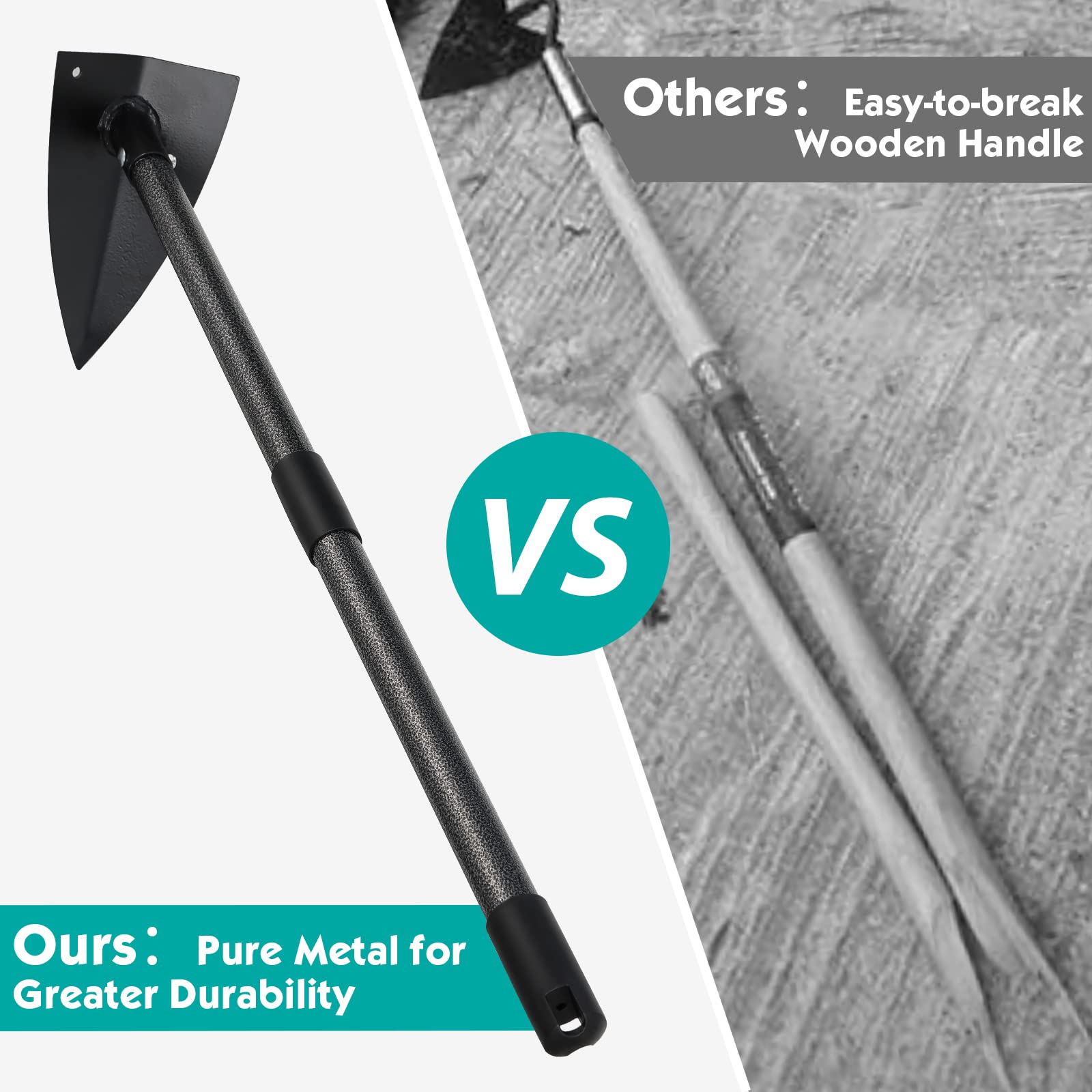 Sharp Triangle Garden Hoe - 60
