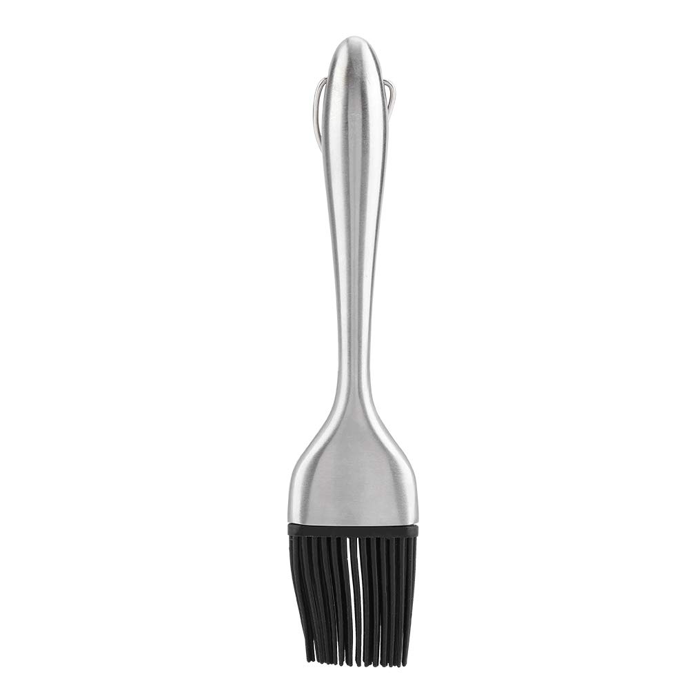 Stainless Steel BBQ Pastry Brush - Kitchen Cooking & Baking Tool for Grilling, Marinating, Butter Basting - Perfect for Backyard BBQs, Camping & Outdoor Cooking
