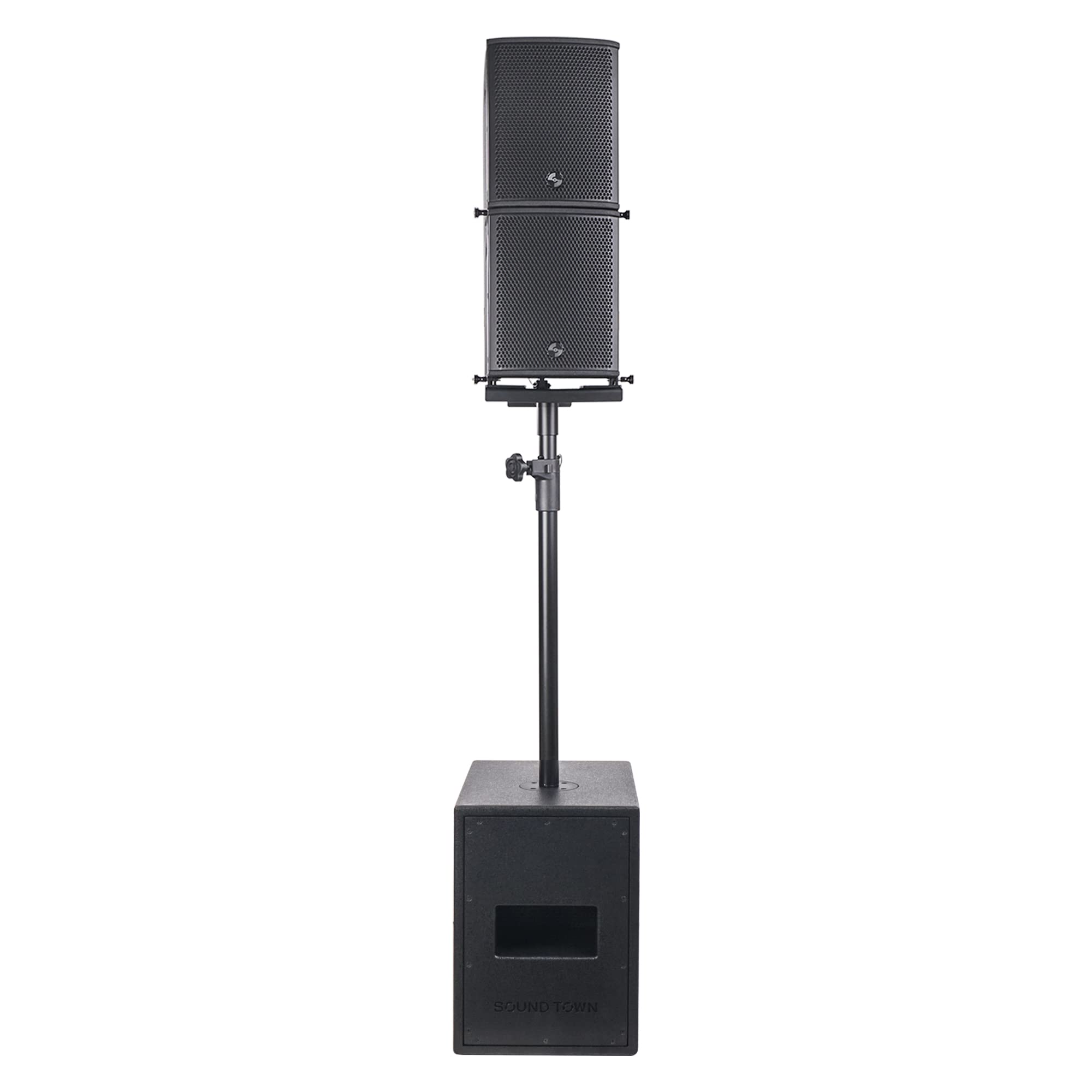 Sound Town CARME-28M3 Professional Line Array Speaker System - 2x8