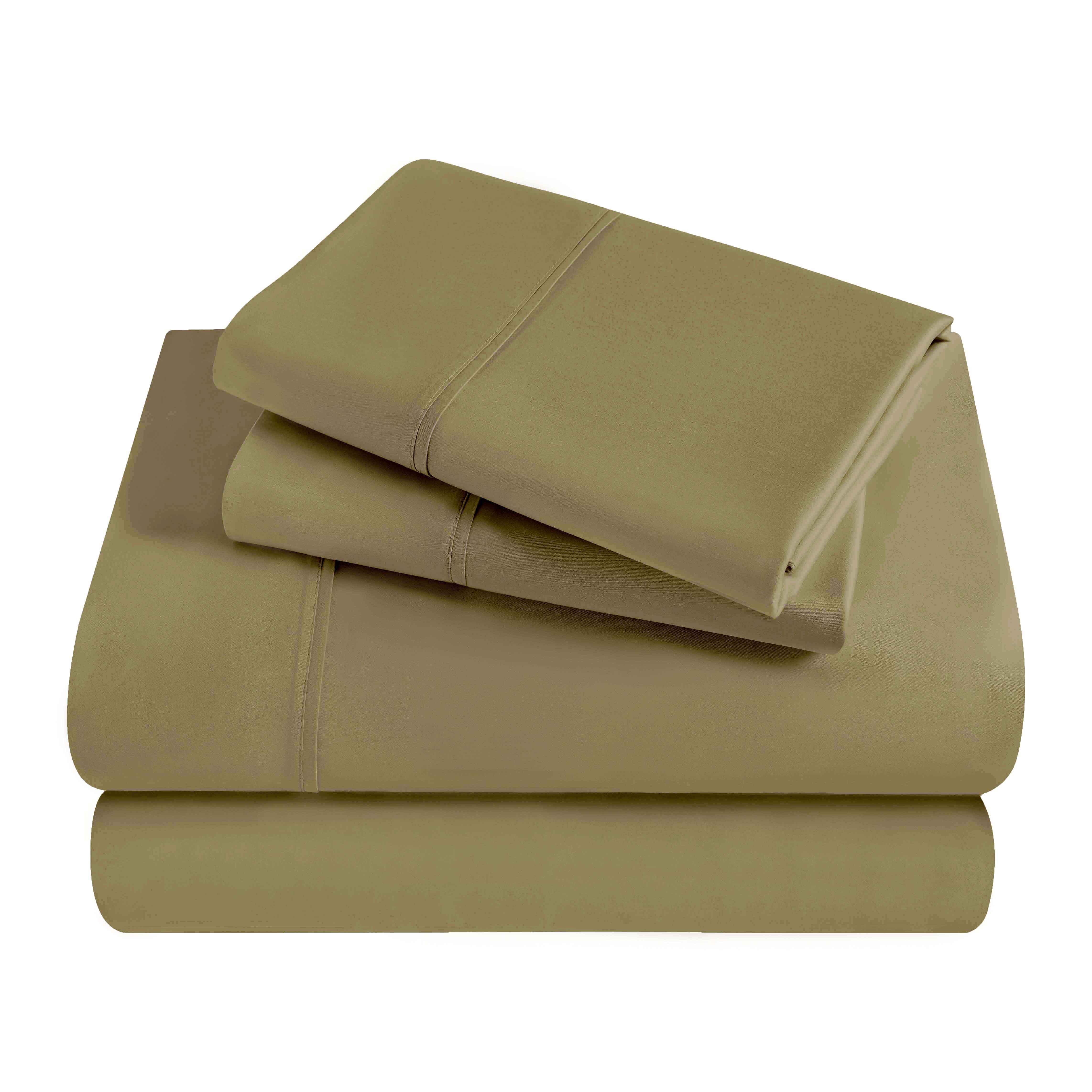 Premium 300 Thread Count Egyptian Cotton Bed Sheet Set - Soft, Breathable & Hypoallergenic for Ultimate Comfort - Perfect for Luxury Bedrooms, Hotels & Guest Rooms