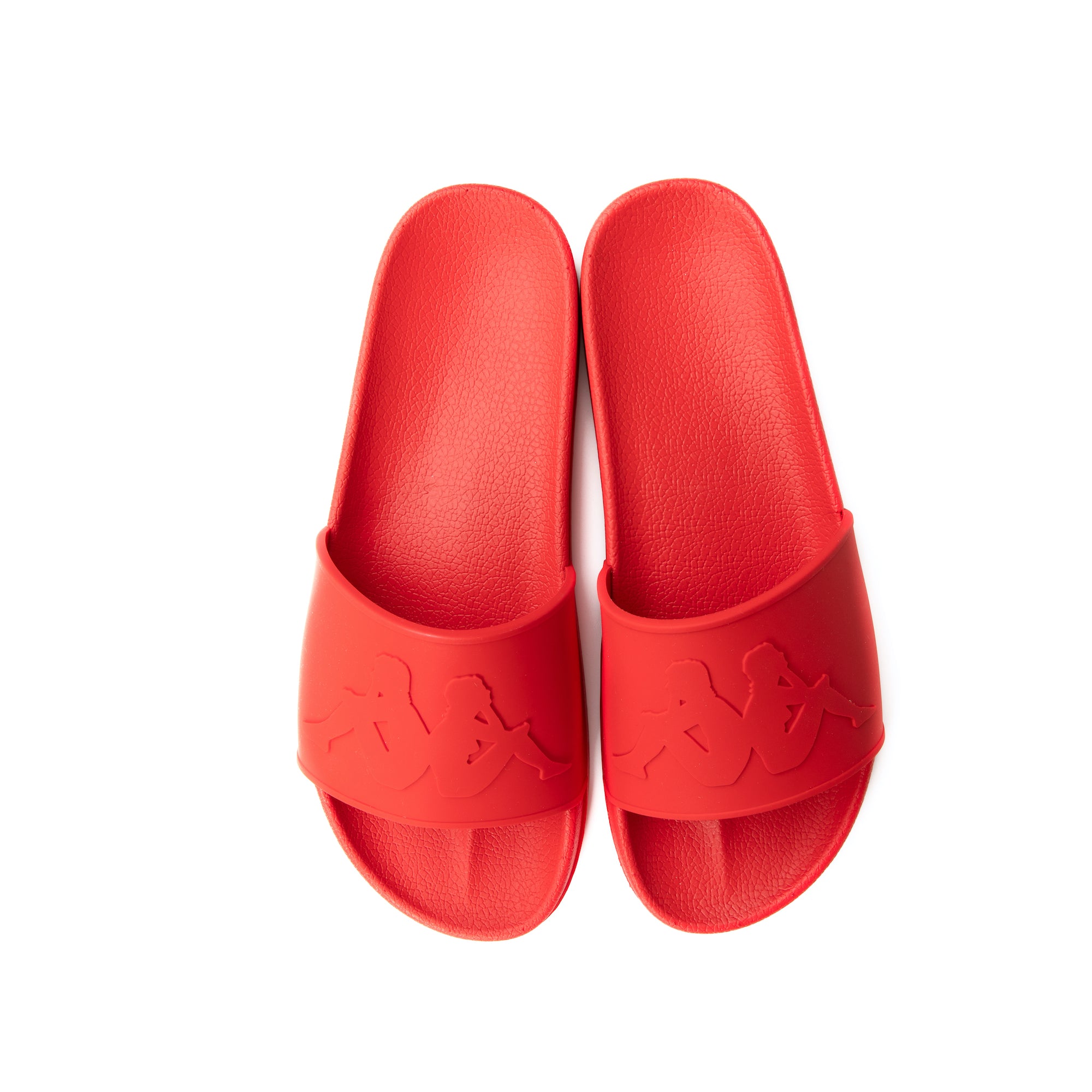 Kappa Authentic Caius 2 Slides - Red MD Coral | Comfortable Men's & Women's Sandals for Beach, Pool & Casual Wear