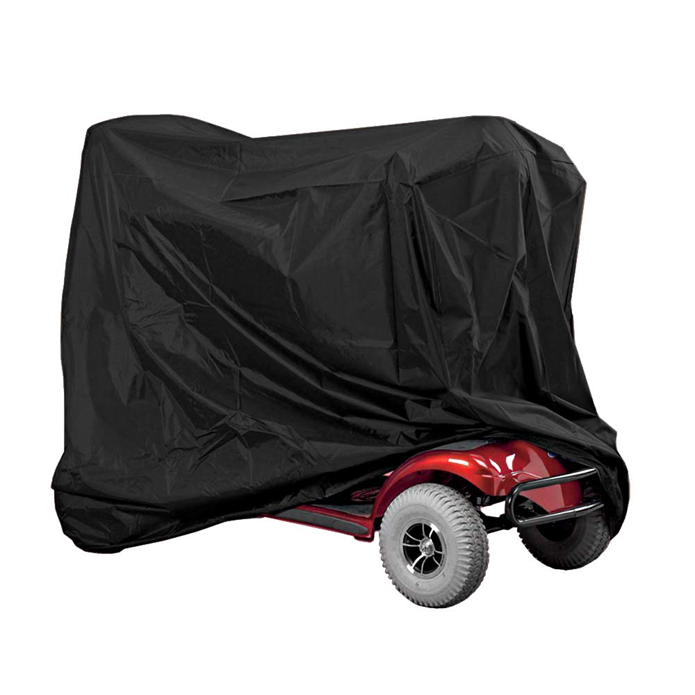 Dioche Heavy Duty Waterproof Mobility Scooter Cover - Oxford Material All-Weather Protection for 4 Wheel Power Scooters (74.8