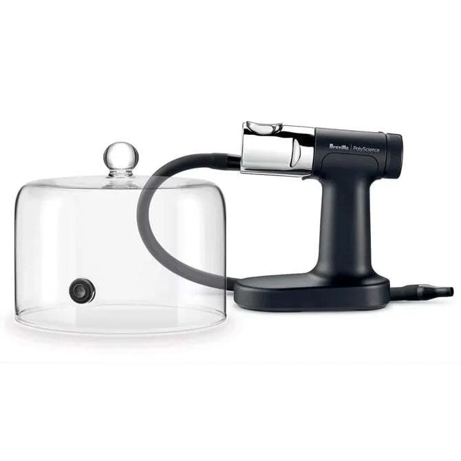 Breville Commercial Smoking Gun Pro Cloche - Premium Handheld Food Smoker for Cocktails, Desserts & Meats - Perfect for Home Chefs & Mixologists