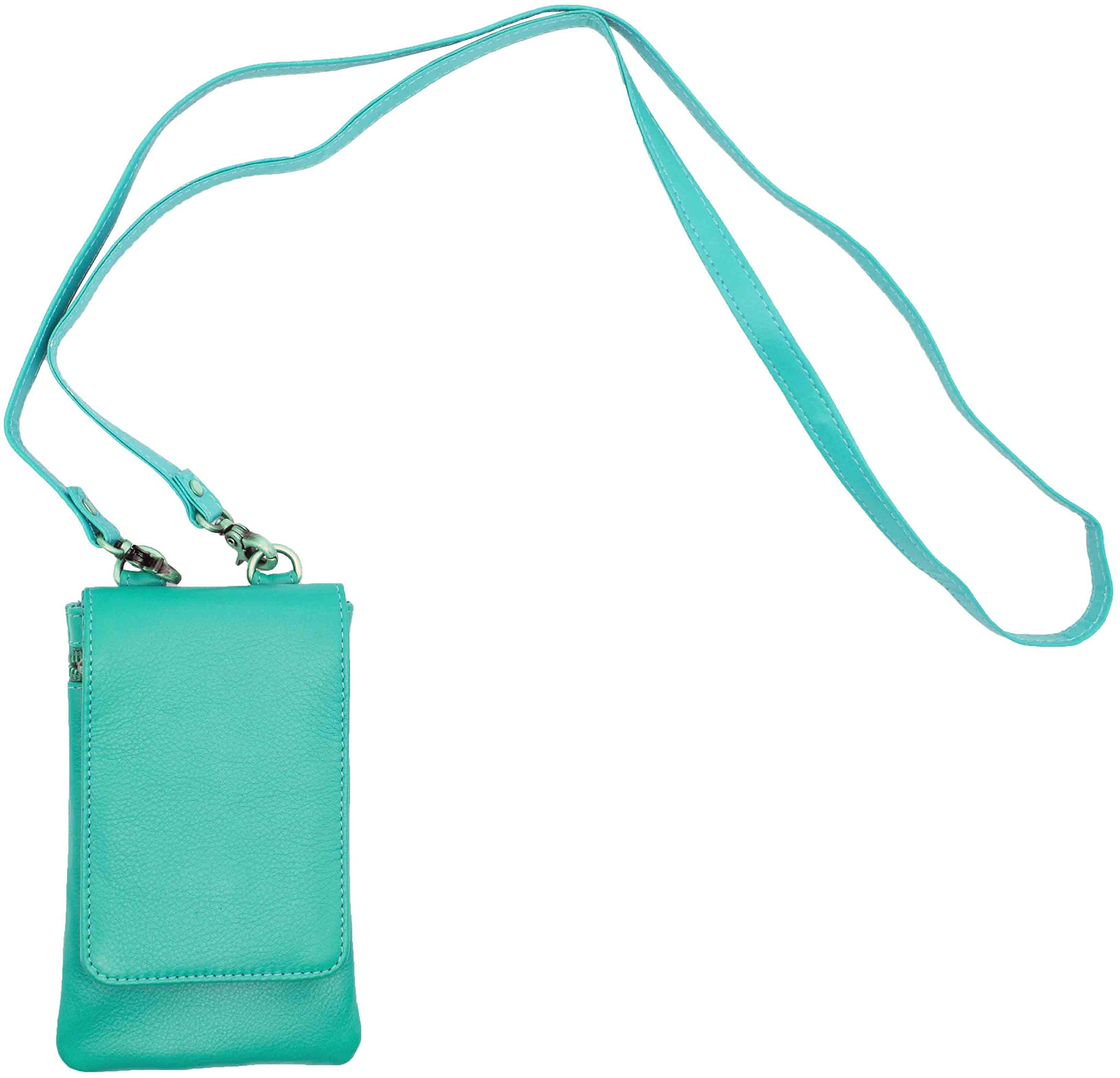 Genuine Cowhide Leather Mini Crossbody Wallet Shoulder Bag for Women - Stylish Night Out Purse, Compact Phone Holder for Parties, Travel & Daily Use