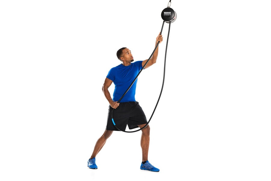 Warrior Endless Rope Trainer - Professional Battle Rope for Full-Body Workout - Perfect for Home Gym, CrossFit & Strength Training