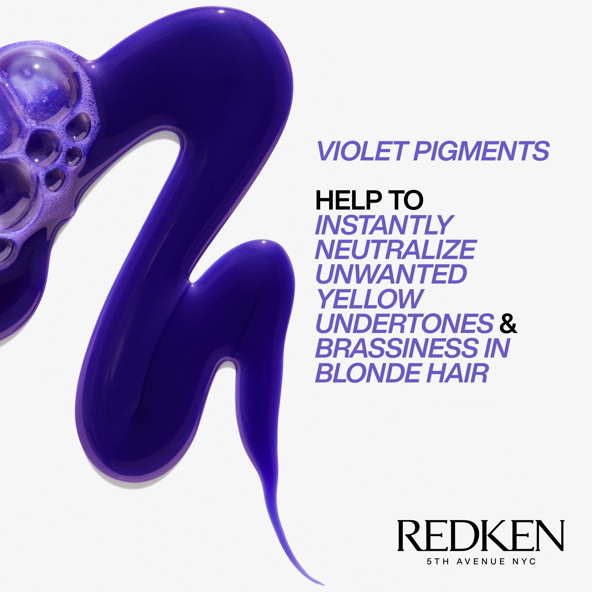 REDKEN Extend Blondage Purple Shampoo & Conditioner Set - Toning & Color Depositing for Blonde Hair - Perfect for Salon & At-Home Blonde Maintenance