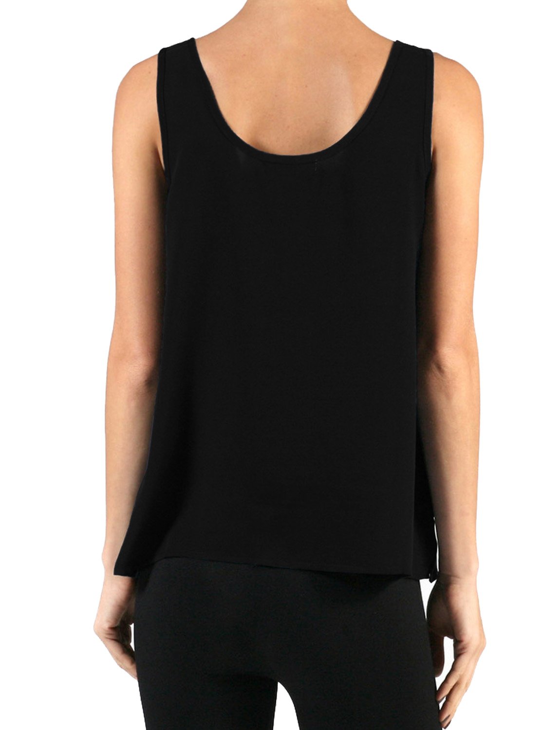 NE PEOPLE Women's Lightweight Sleeveless Chiffon Cami Top - Breathable Summer Blouse for Casual Wear, Layering & Office Outfits