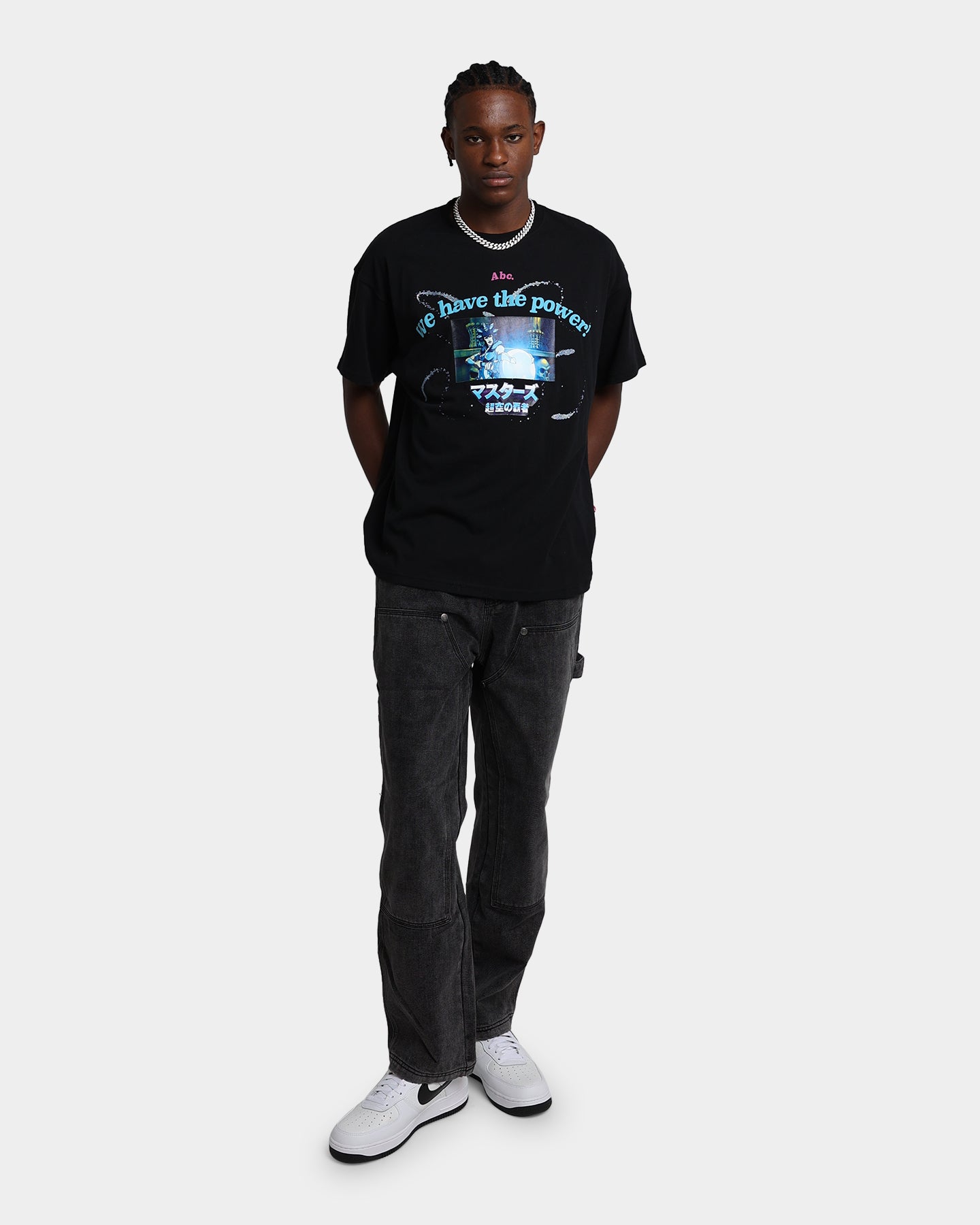 Mattel We Have The Power T-Shirt - Black Advisory Board Crystal Graphic Tee - 80s Cartoon Nostalgia & Pop Culture Fashion