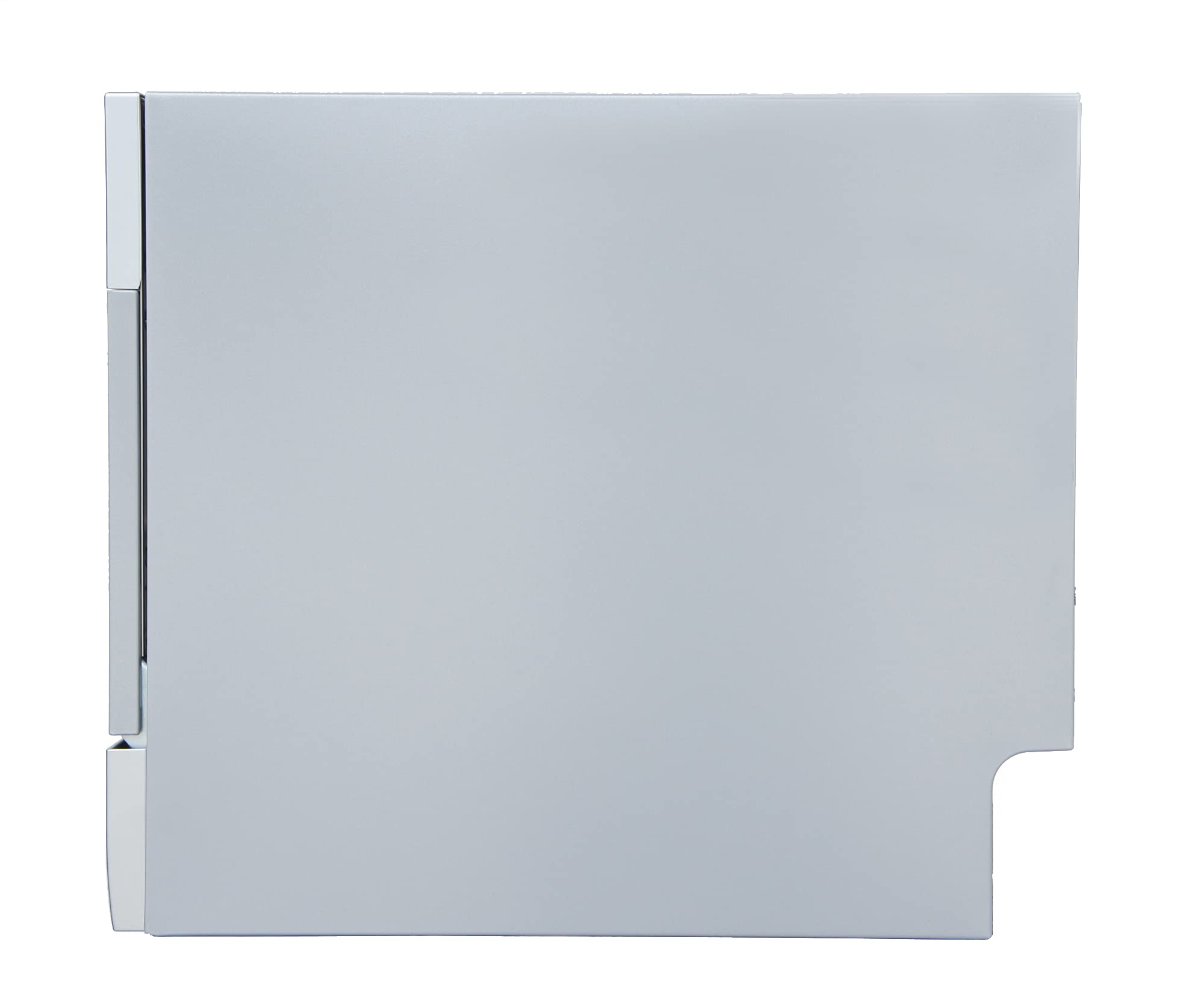 SPT SD-2224DSB ENERGY STAR Certified Compact Countertop Dishwasher with Delay Start Timer, LED Display - Silver | Space Saving for Apartments, Dorms, RVs & Small Kitchens