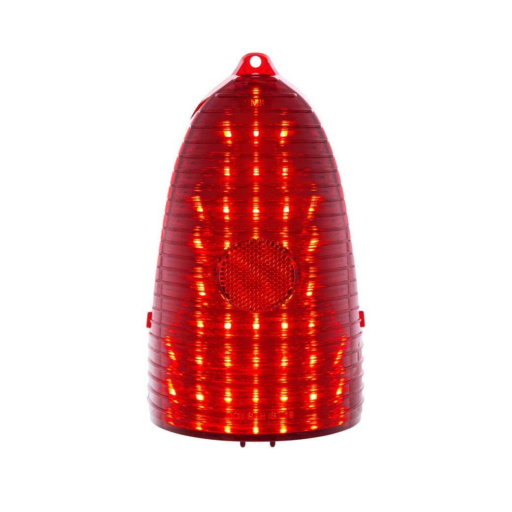 United Pacific One Piece 48 LED Tail Light Set for 1955 Chevy Bel Air 150 & 210 Models - Includes LED Flasher | Classic Car Restoration & Custom Builds