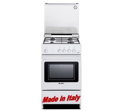 Elba EGC536WH 30 Inch Freestanding Electric Cooker with 5 Burners - Perfect for Home Kitchens, Restaurants & Catering Services