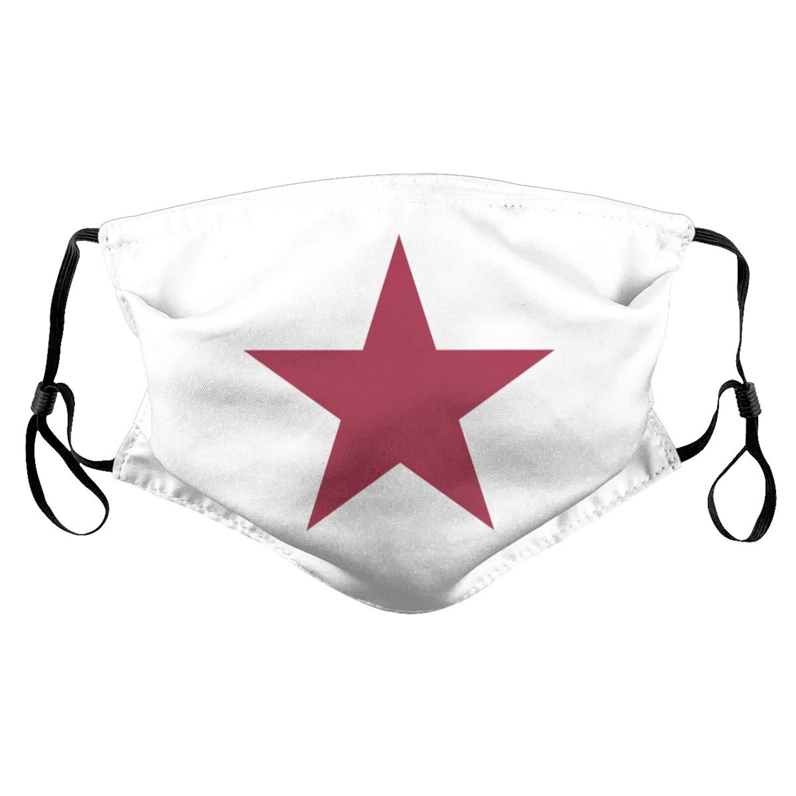 Reusable Filter Face Mask with California Lone Star Flag Design - Breathable Cloth Face Masks for Men, Women & Kids - Perfect for Outdoor Activities, Travel & Daily Protection
