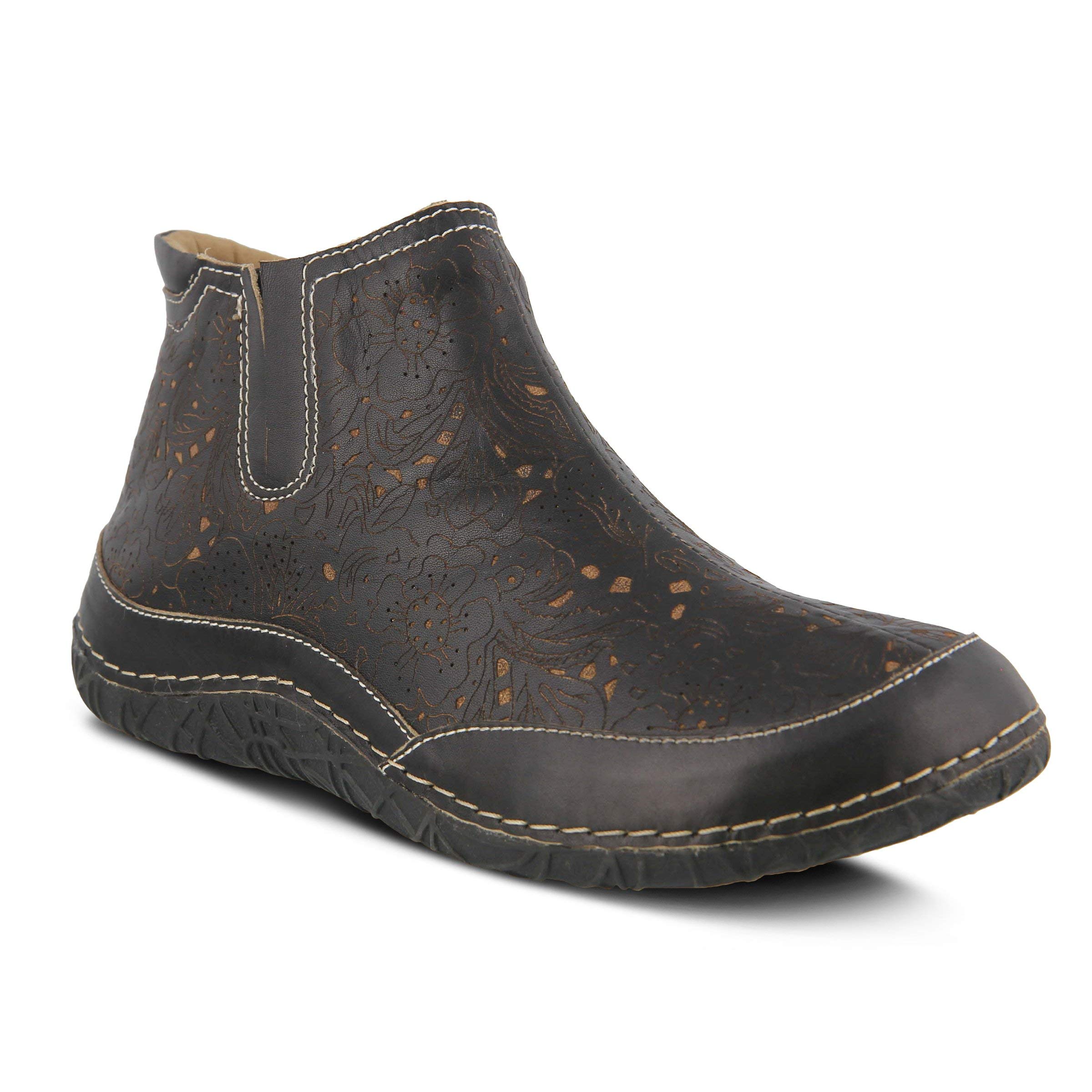 Spring Step L'Artiste Women's Ankle Boots - Comfortable Fashion Booties for Women, Chunky Heel & Side Zipper - Perfect for Office, Casual Outfits & Fall/Winter Seasons