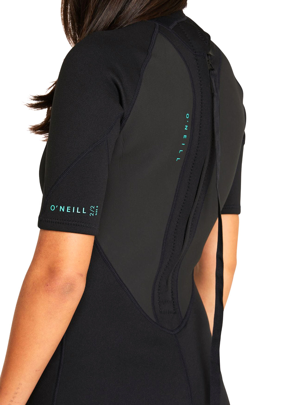 O'Neill Women's Factor SS 2mm BZ Spring Suit Wetsuit - Full Sleeve Neoprene Swimsuit for Surfing, Diving & Water Sports