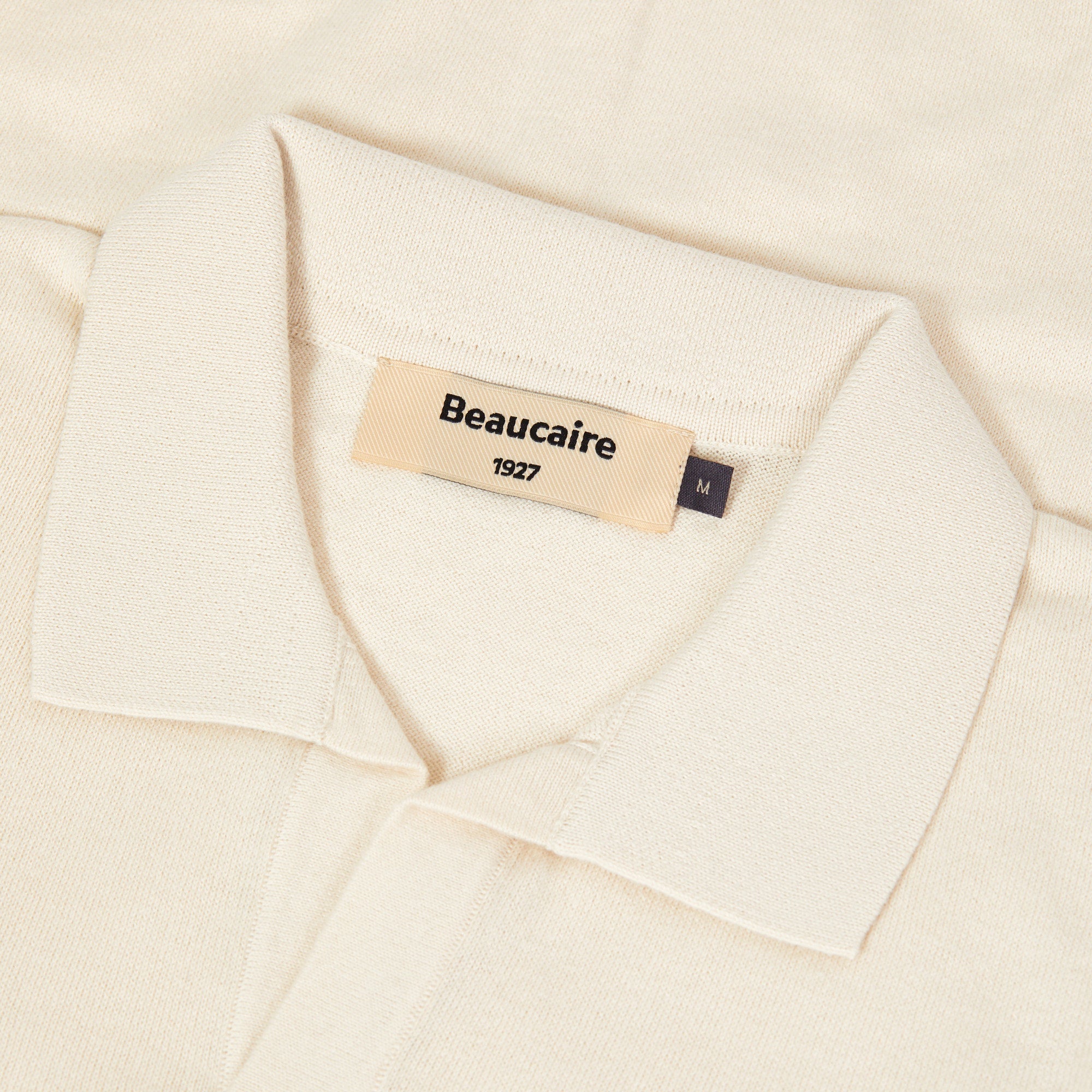 BEAUCAIRE Ultra Fine Cotton Buttonless Polo Shirt for Men - Soft Breathable Casual Wear - Perfect for Office, Golf & Summer Outings