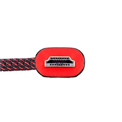 Duronic HDMI 2.0 Cable 2M - 4K Ultra HD High Speed with Ethernet & 24K Gold Plated Connectors - Compatible with PS4, PS5, Xbox, Nintendo Switch, Smart TV, Blu-ray - Perfect for Home Theater & Gaming Setup