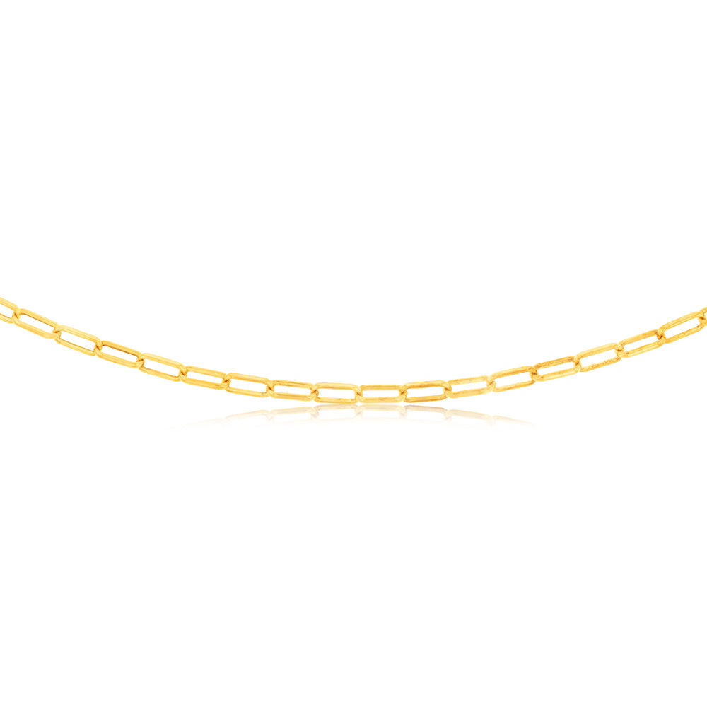 9 Carat Silver Filled Belcher Chain Necklace 45cm - Elegant & Durable Jewelry for Women, Perfect for Layering or Everyday Wear