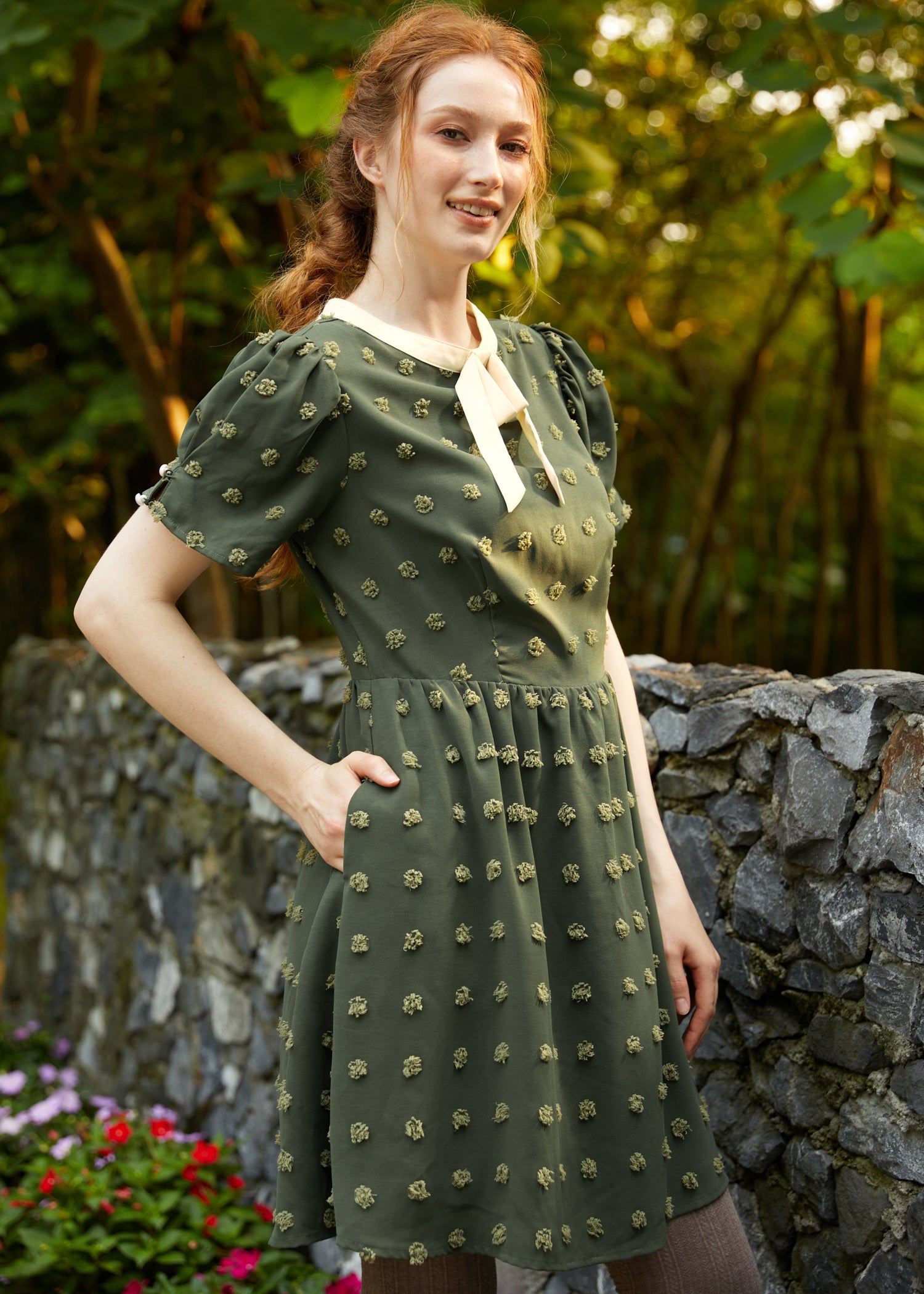 Stylish Sitting Pretty Collar Dress for Women - Elegant Office & Party Wear - Perfect for Work, Dates & Special Occasions