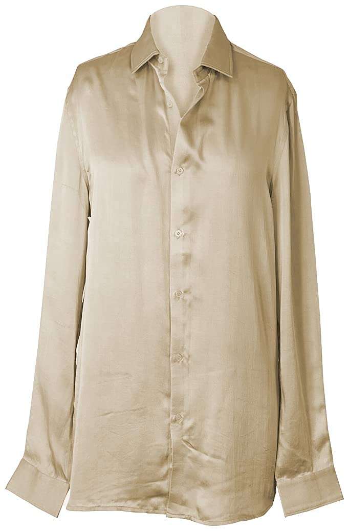 Premium Unisex Silk Collar Shirt - Elegant & Comfortable Formal Wear for Men & Women - Perfect for Business Meetings, Weddings & Special Occasions