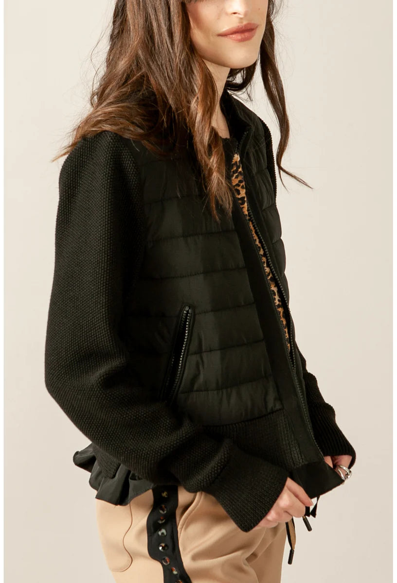 Fabienne Jacket for Women - Black Outerwear Coat | Stylish & Comfortable Winter Jacket for Casual Wear, Office & Outdoor Activities
